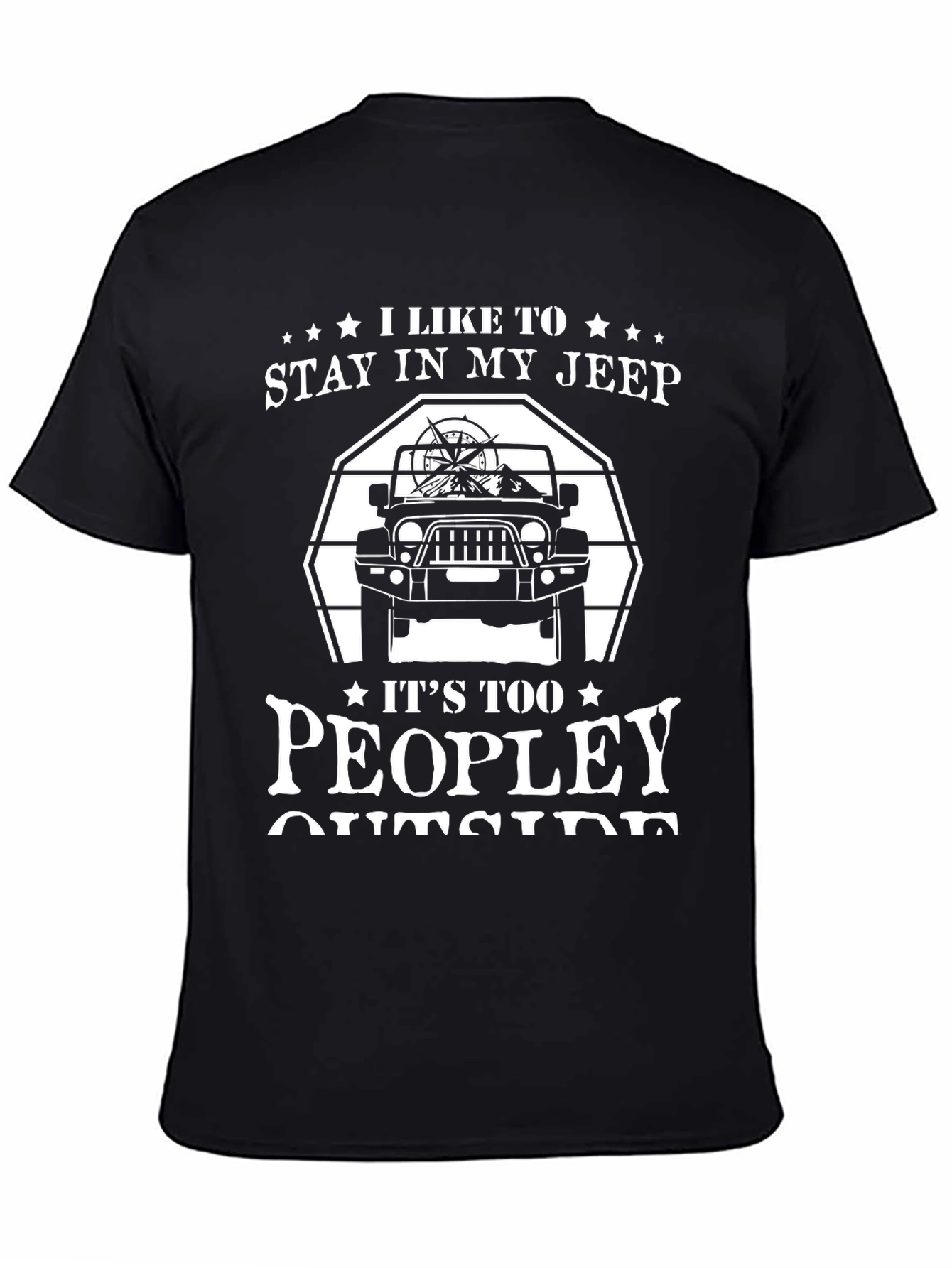 Stay in My Jeep Funny T-Shirt