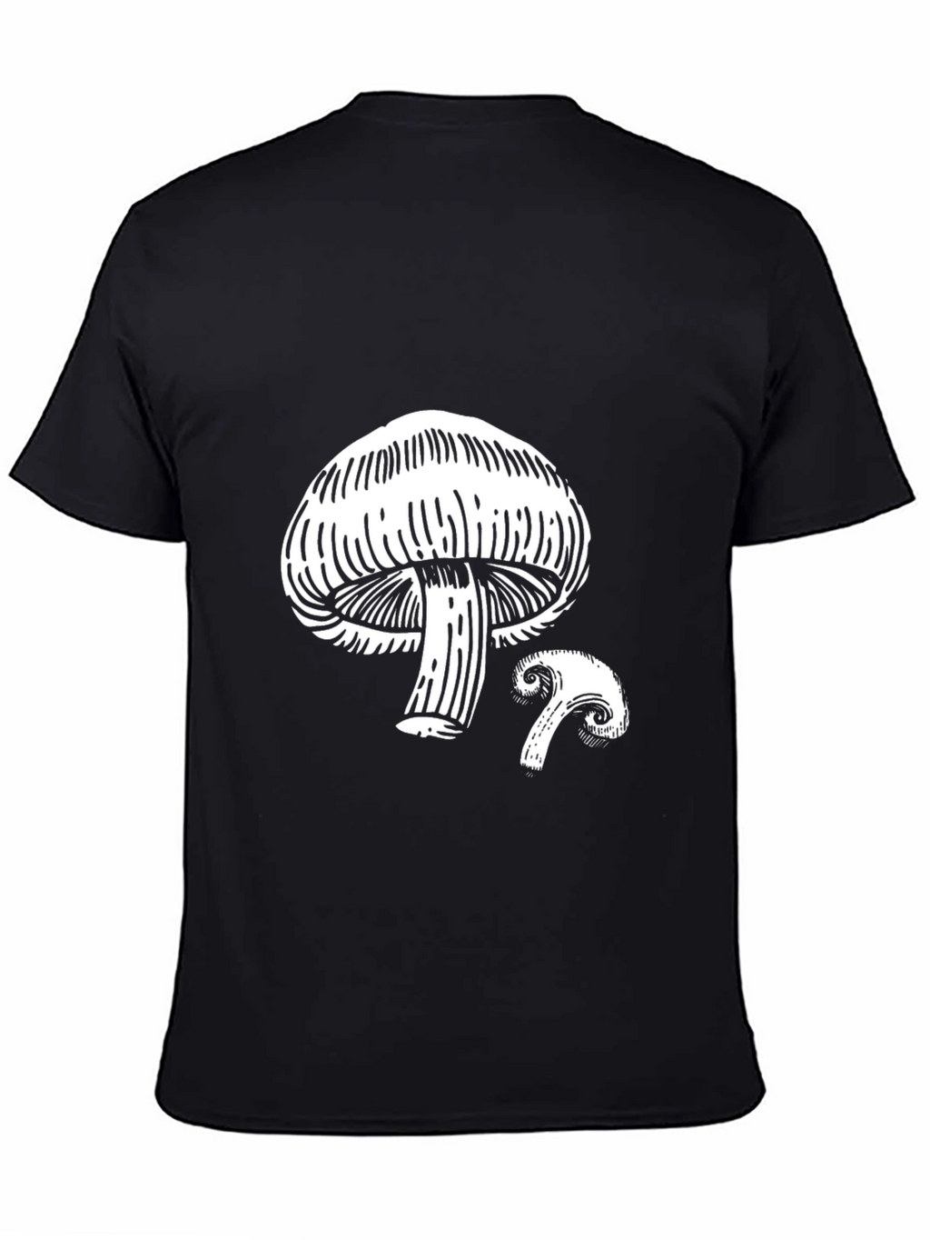 Mushroom Graphic Tee - Unique Nature Design
