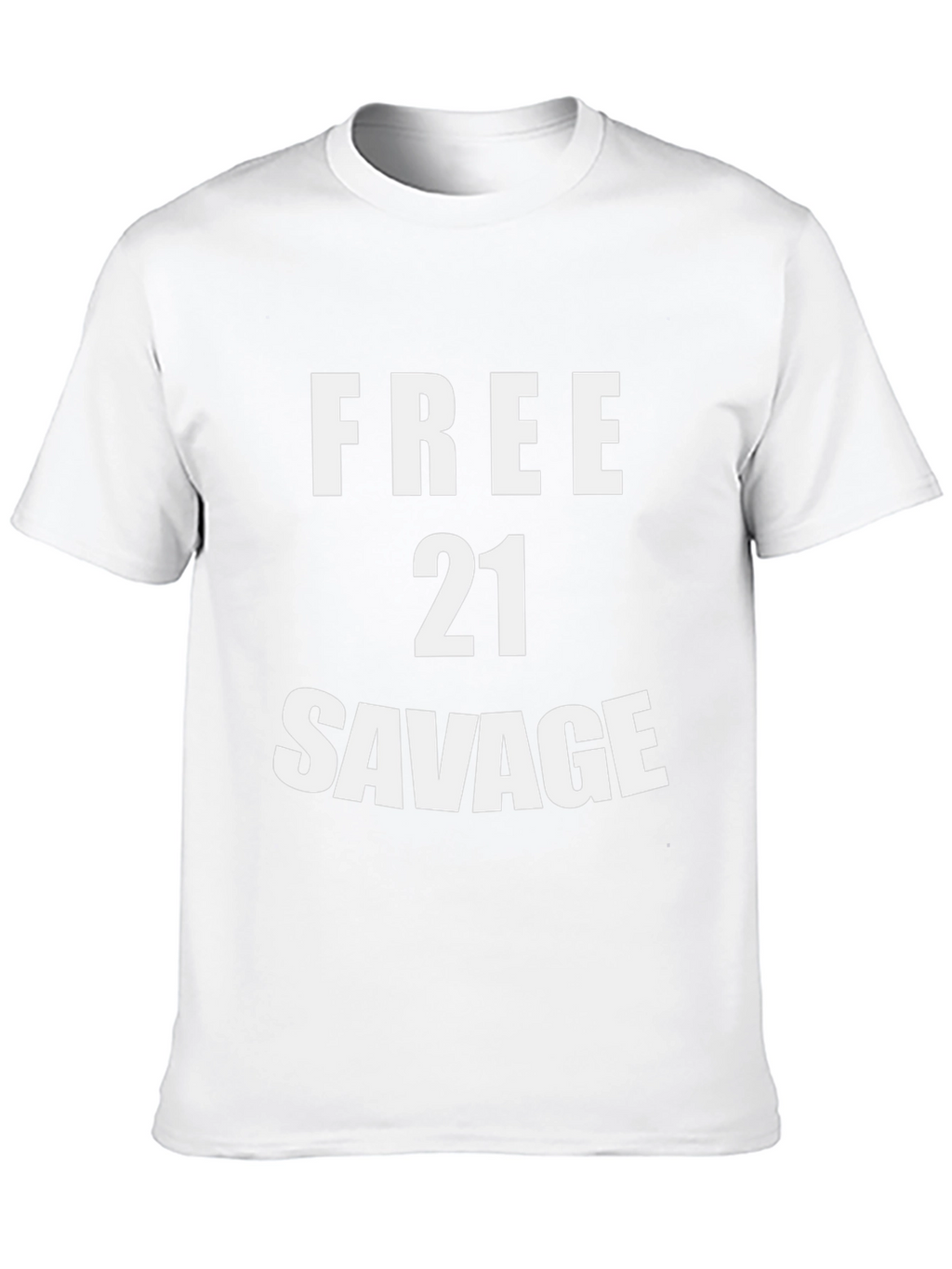 Free 21 Savage Black T-Shirt
