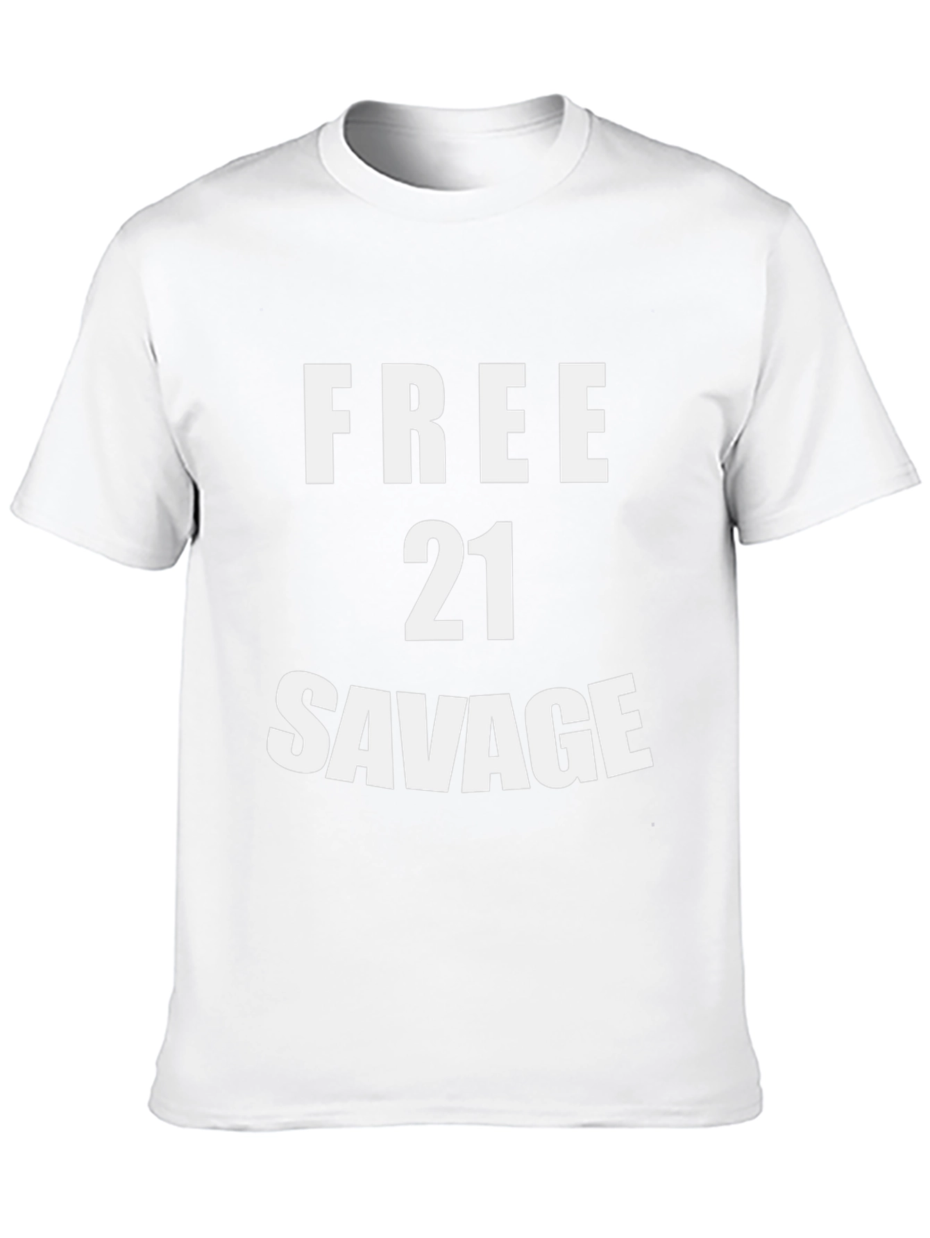 Free 21 Savage Black T-Shirt
