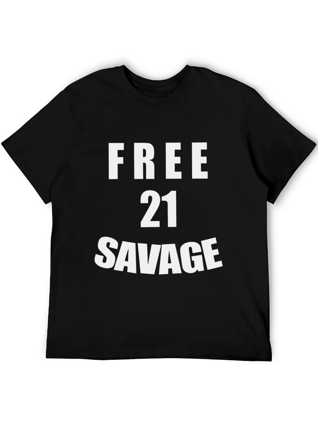 Free 21 Savage Black T-Shirt