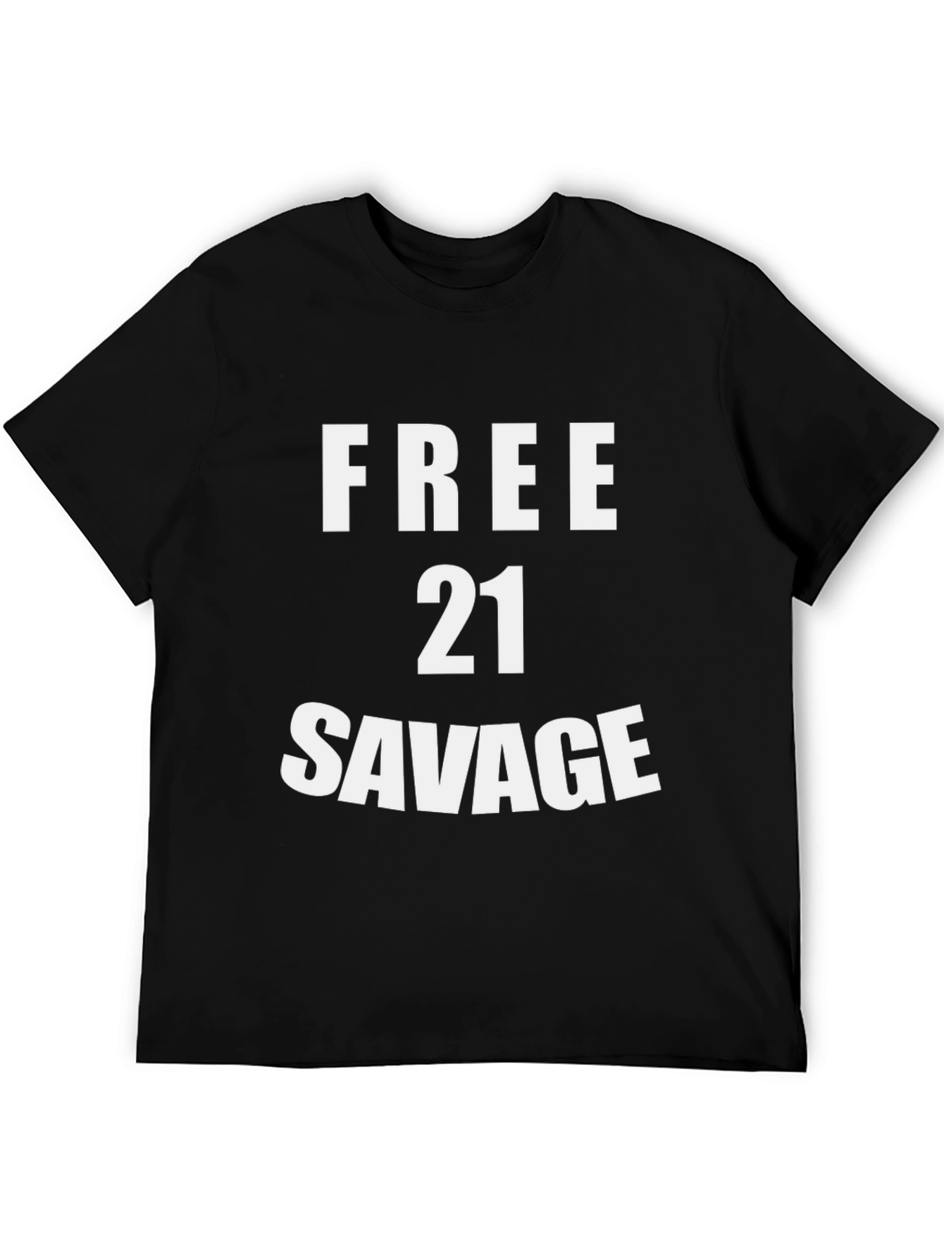 Free 21 Savage Black T-Shirt