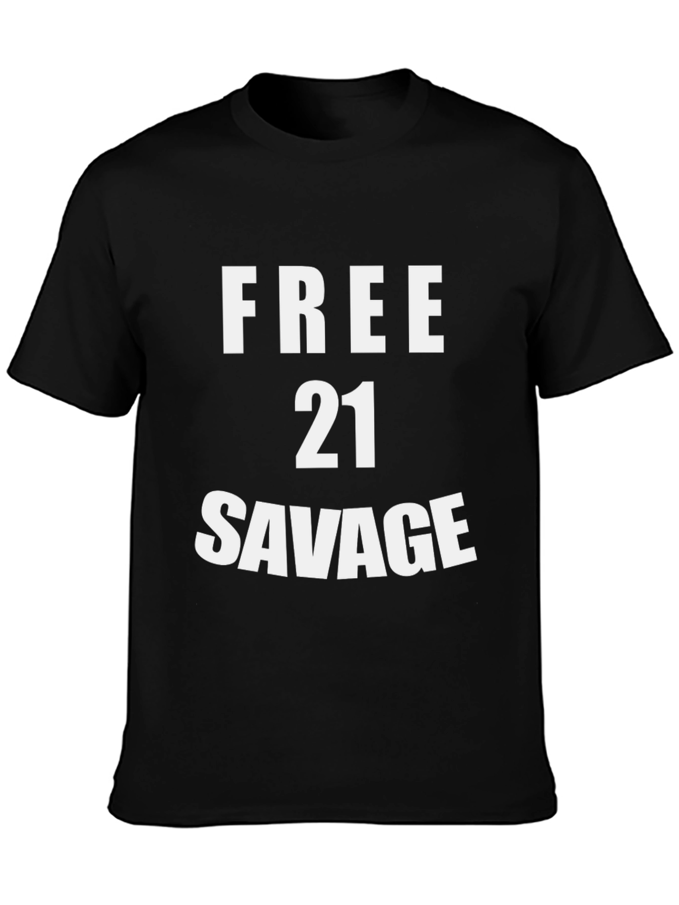 Free 21 Savage Black T-Shirt