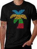 Summer Vacation Word Art Tee