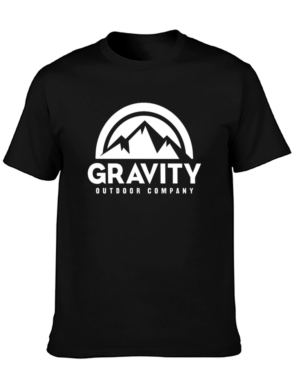 Gravity Outdoor Company Black Graphic T-Shirt