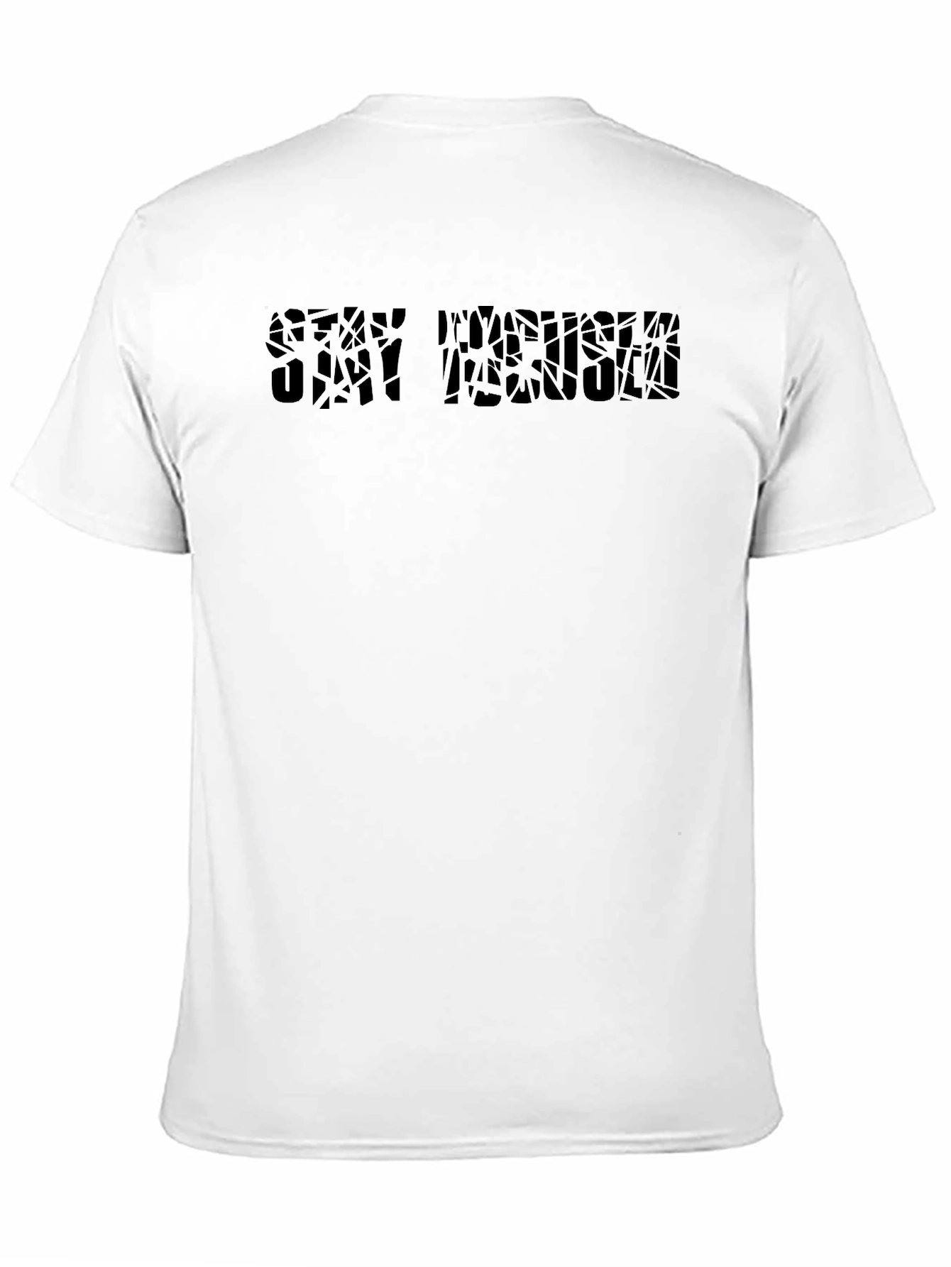 Stay Focused Graphic Tee - Black