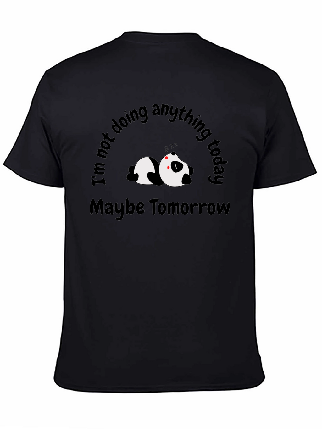 Lazy Panda T-Shirt - Funny Graphic Tee