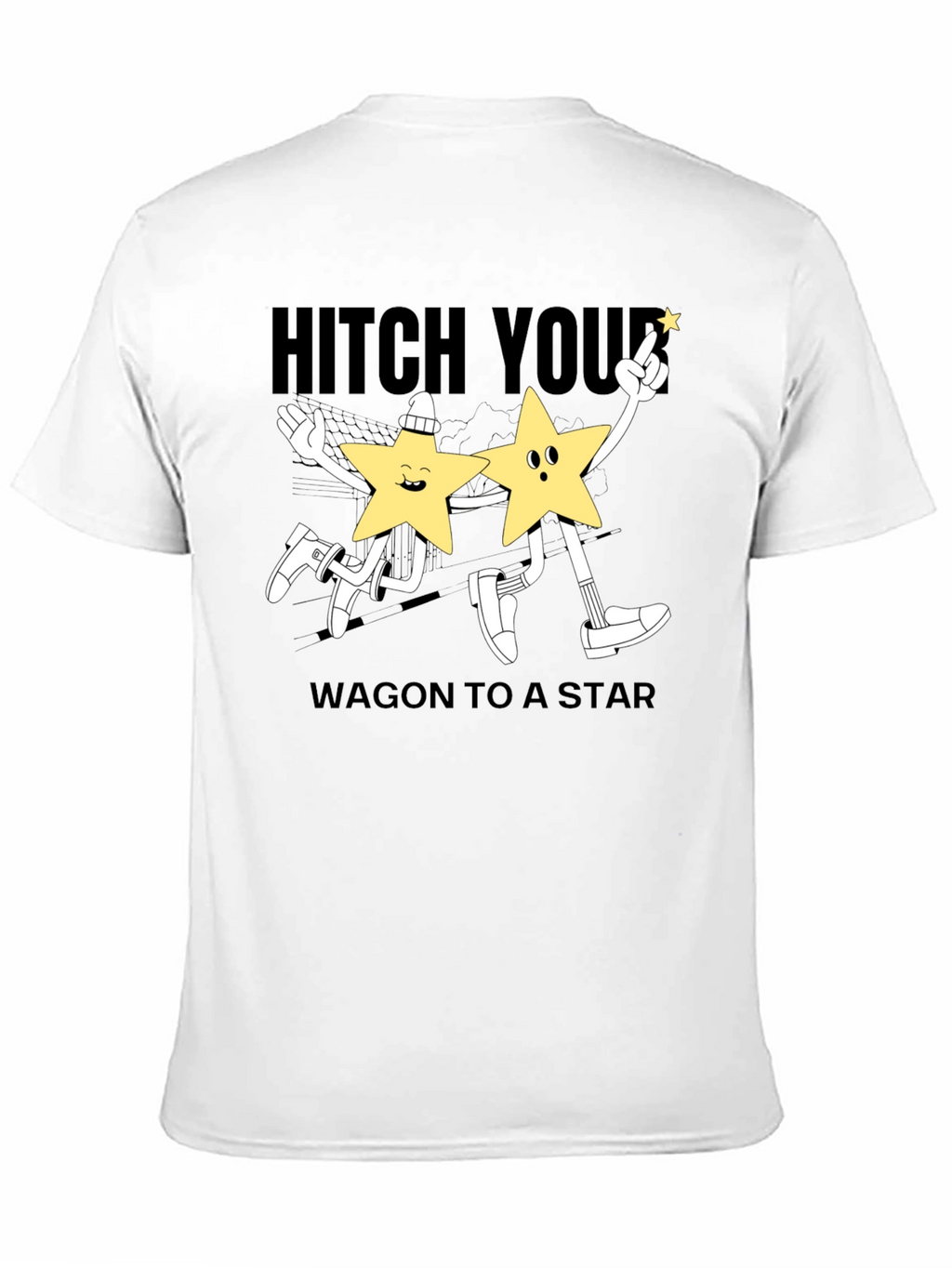 Hitch Your Wagon to a Star Graphic T-Shirt