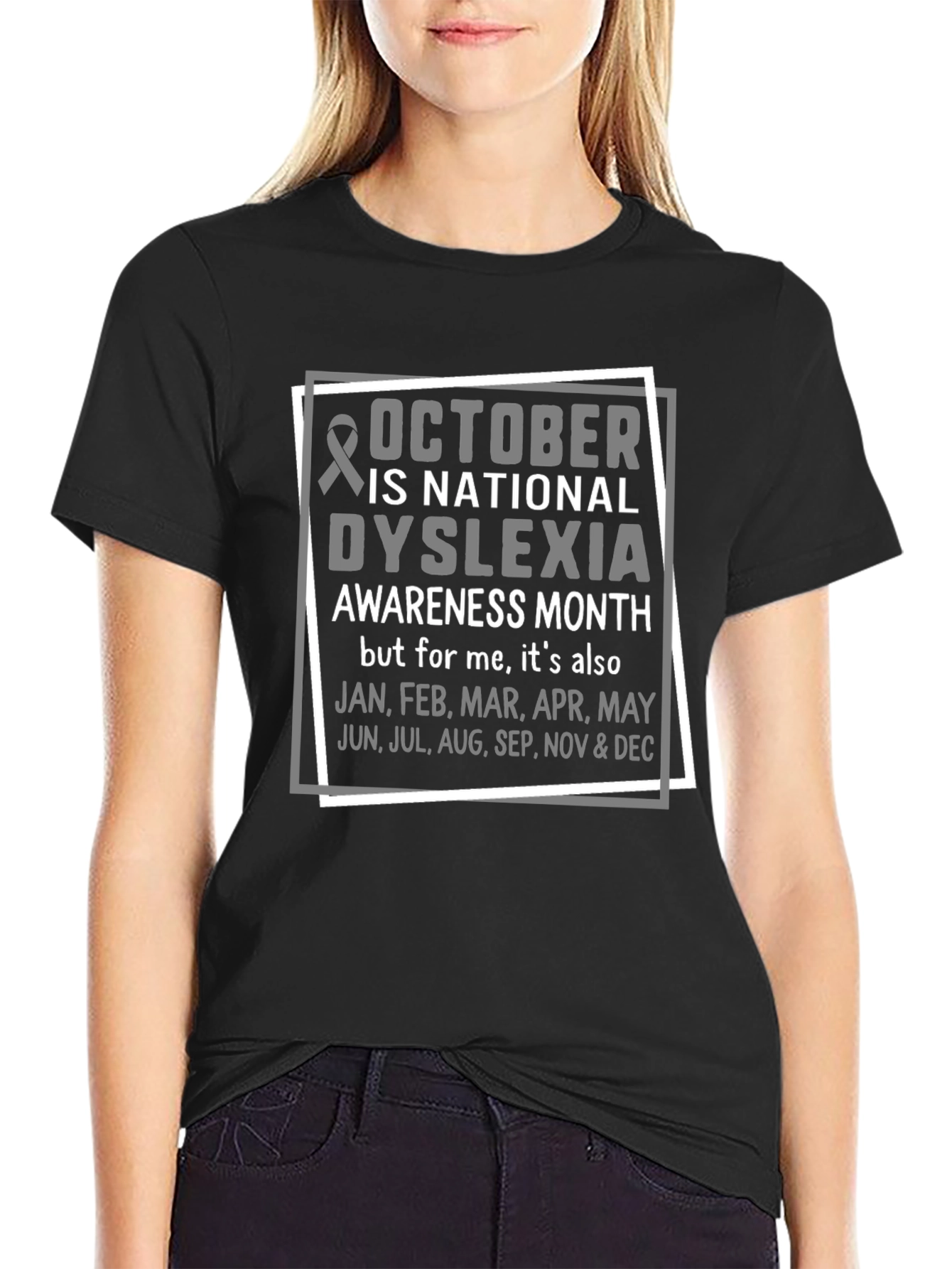 Dyslexia Awareness Month T-Shirt