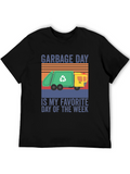 Garbage Day T-Shirt - Recycle Truck Tee