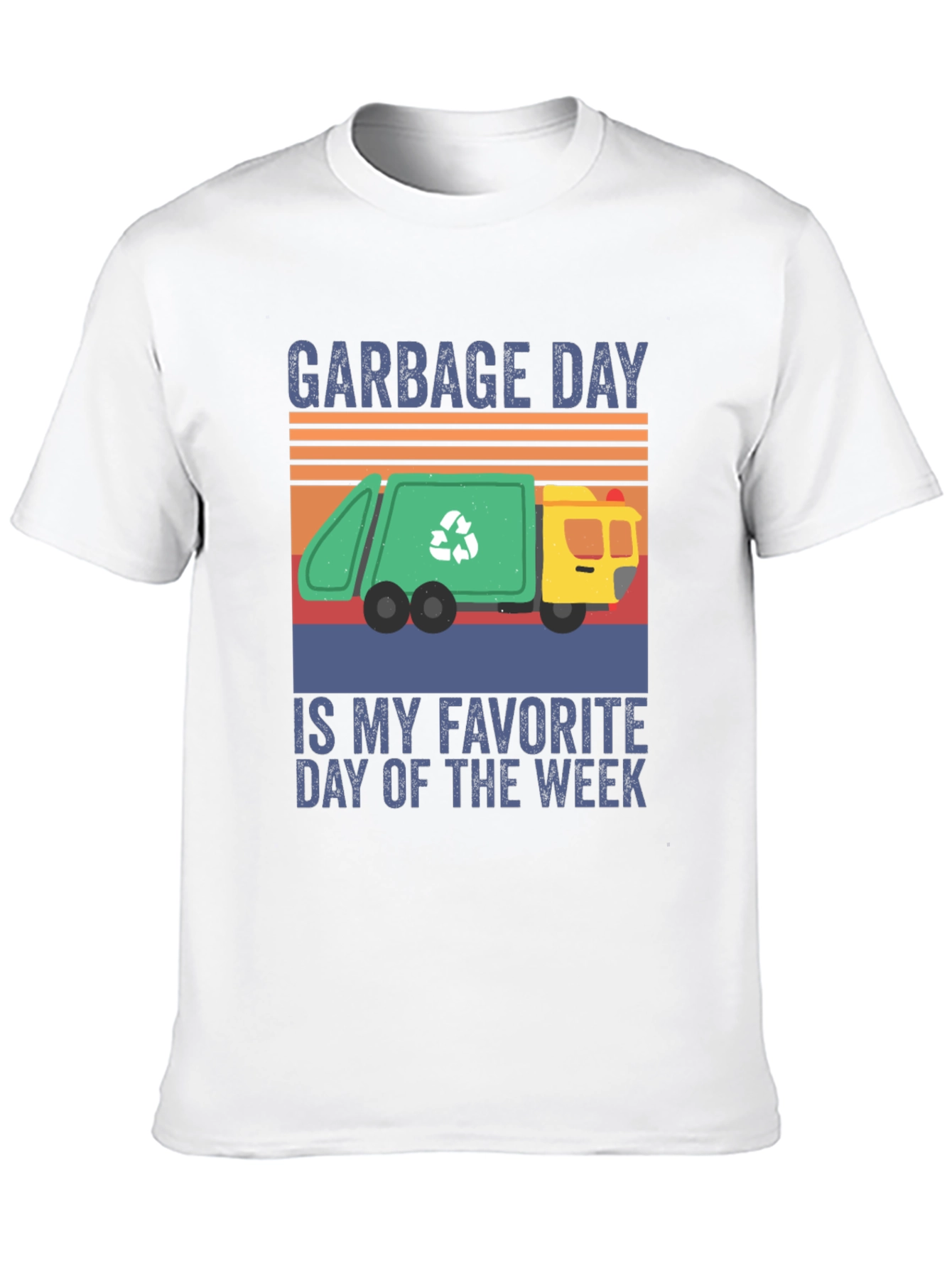 Garbage Day T-Shirt - Recycle Truck Tee