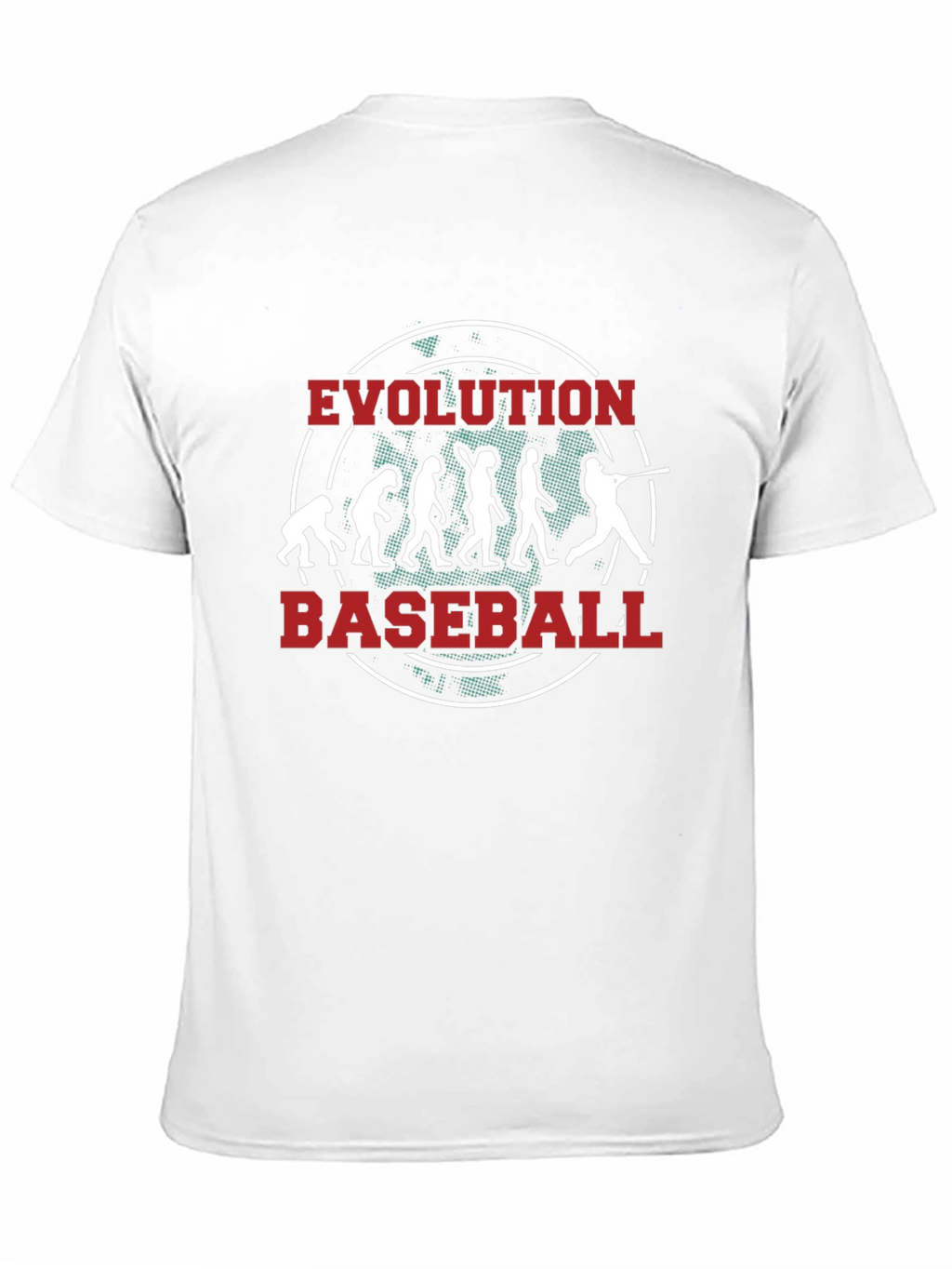 Evolution of Baseball Graphic T-Shirt