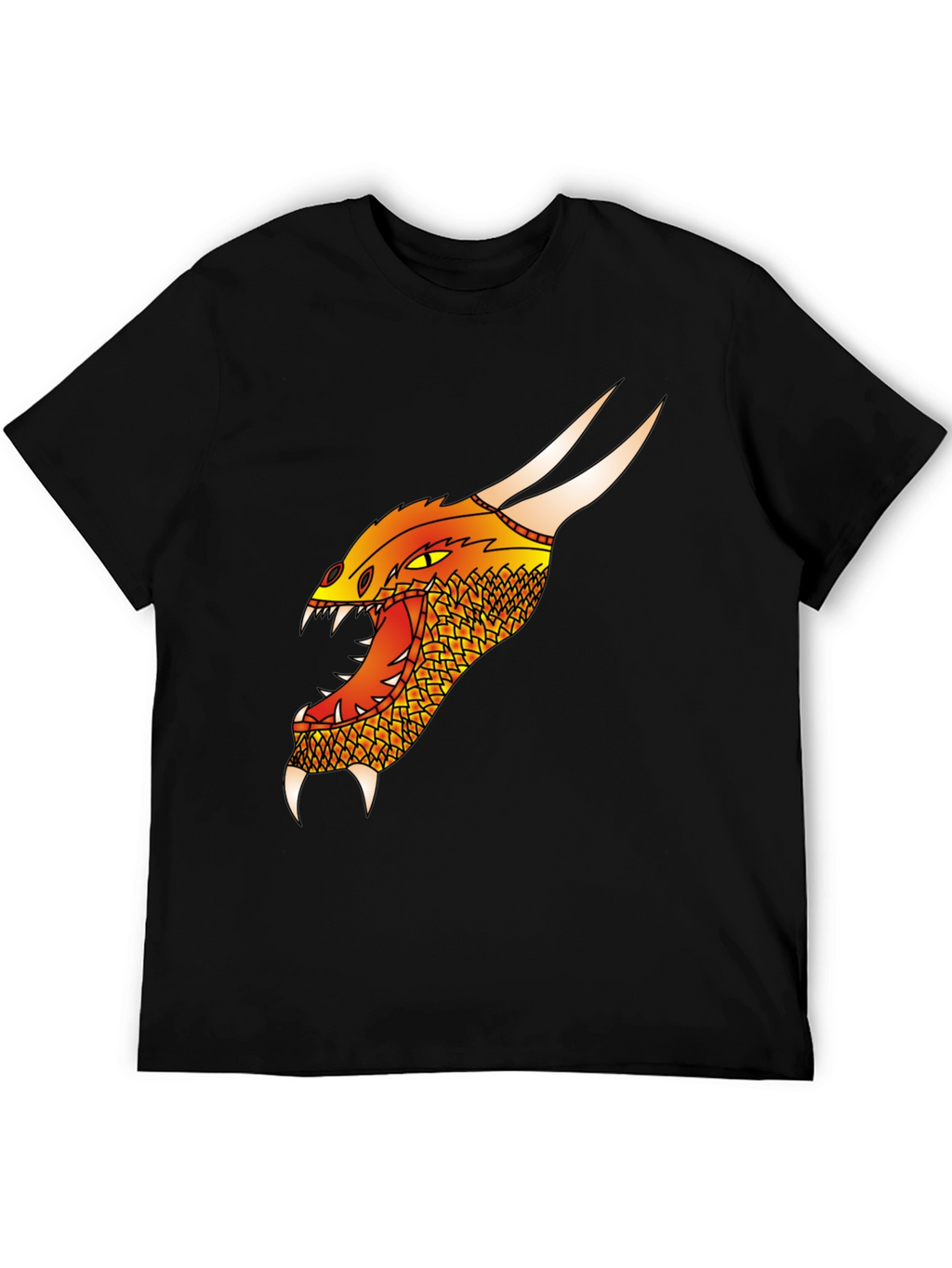 Dragon Graphic Tee - Fierce Creature Design