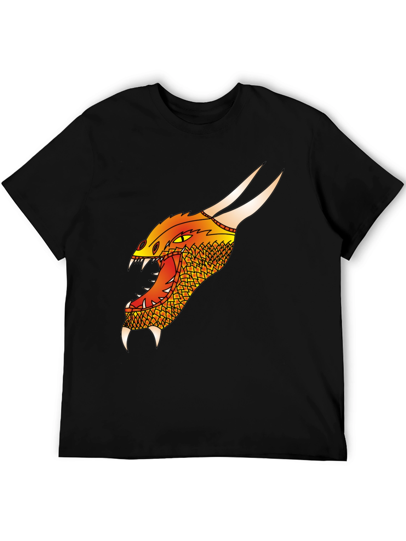 Dragon Graphic Tee - Fierce Creature Design