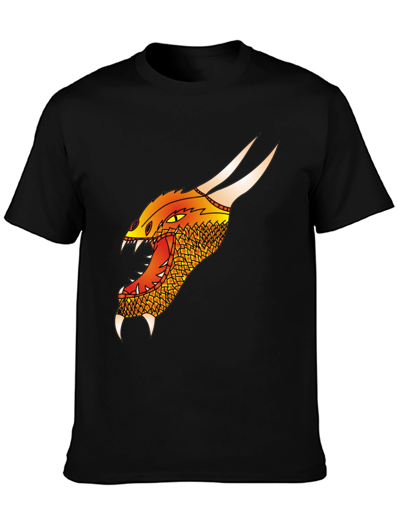 Dragon Graphic Tee - Fierce Creature Design