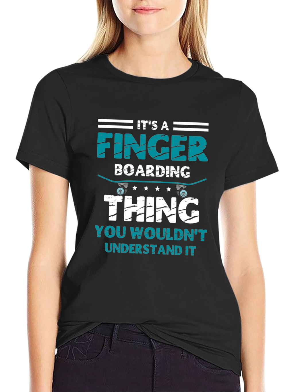 Fingerboarding Thing T-Shirt - Unique Design!
