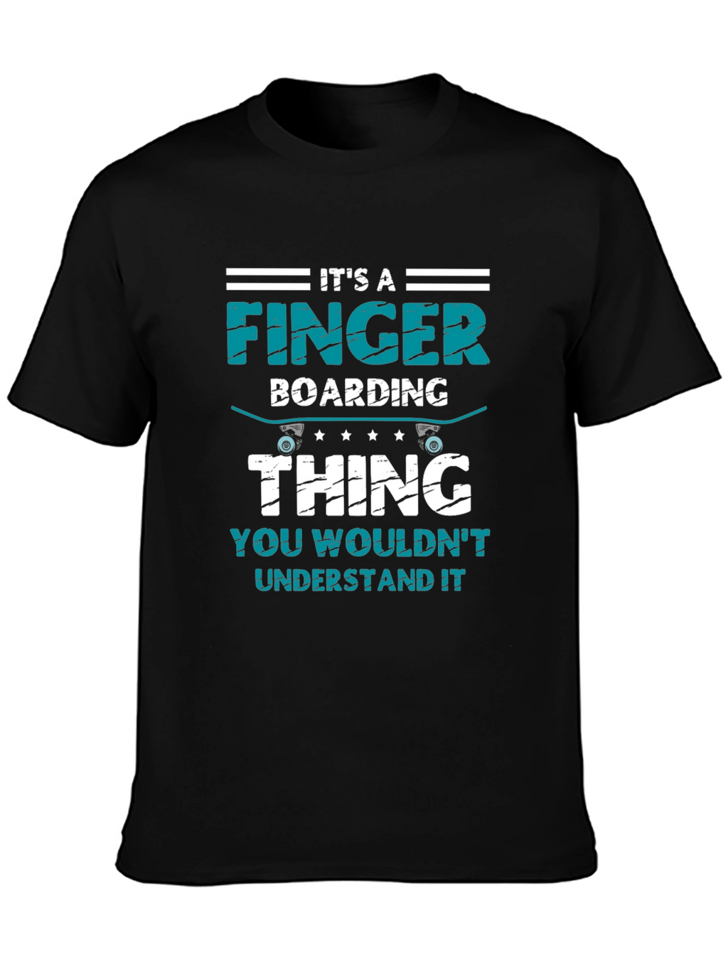 Fingerboarding Thing T-Shirt - Unique Design!