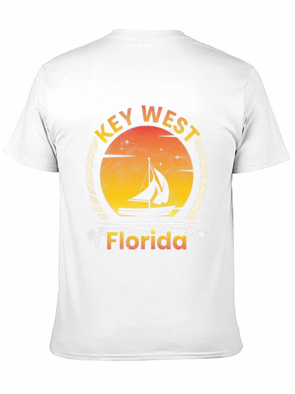 Key West Florida Sailboat T-Shirt