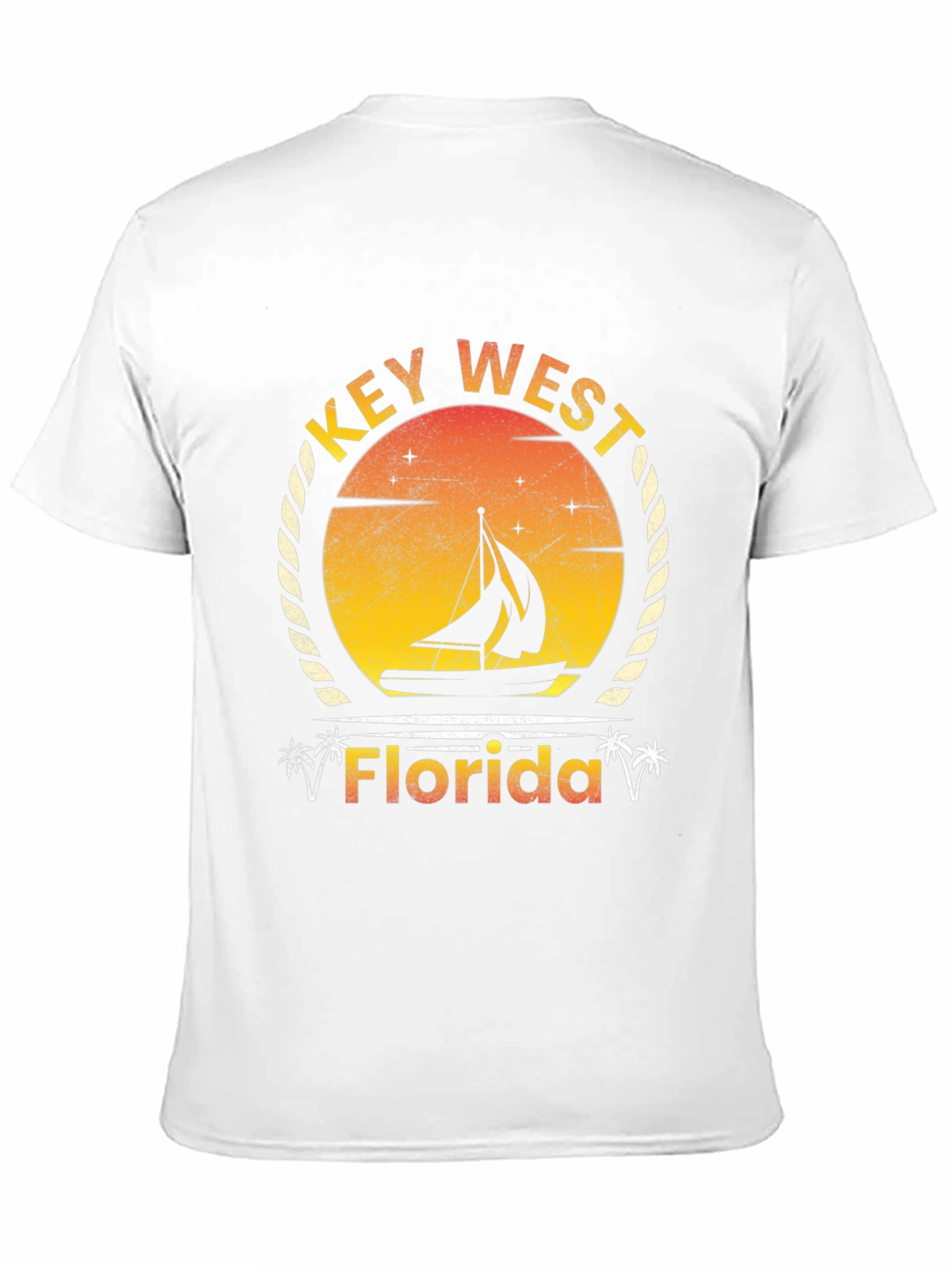 Key West Florida Sailboat T-Shirt