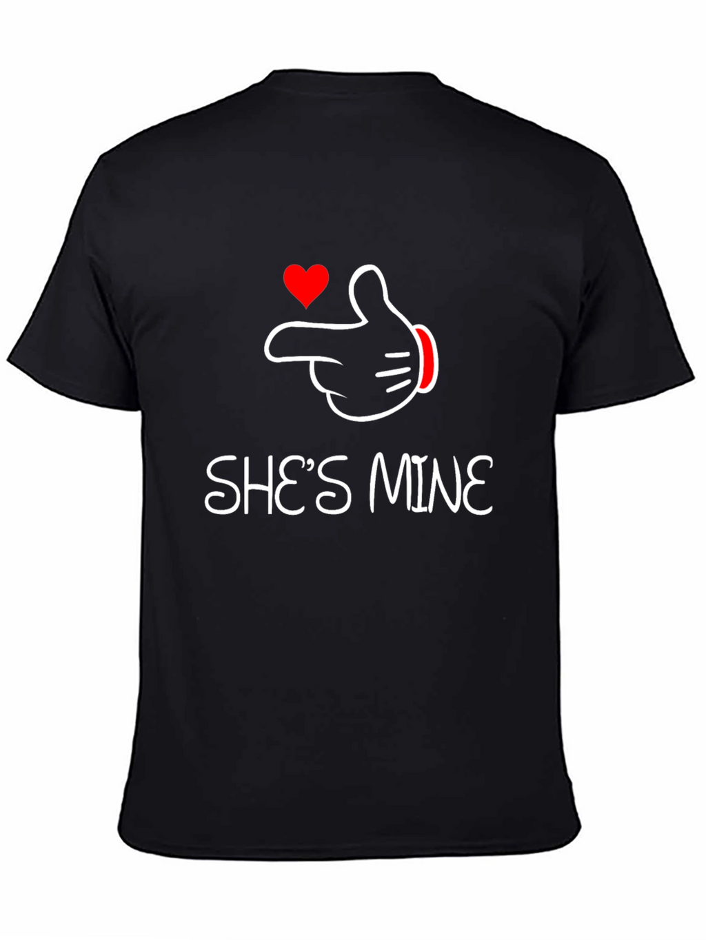 Shes Mine Matching Couple T-Shirt