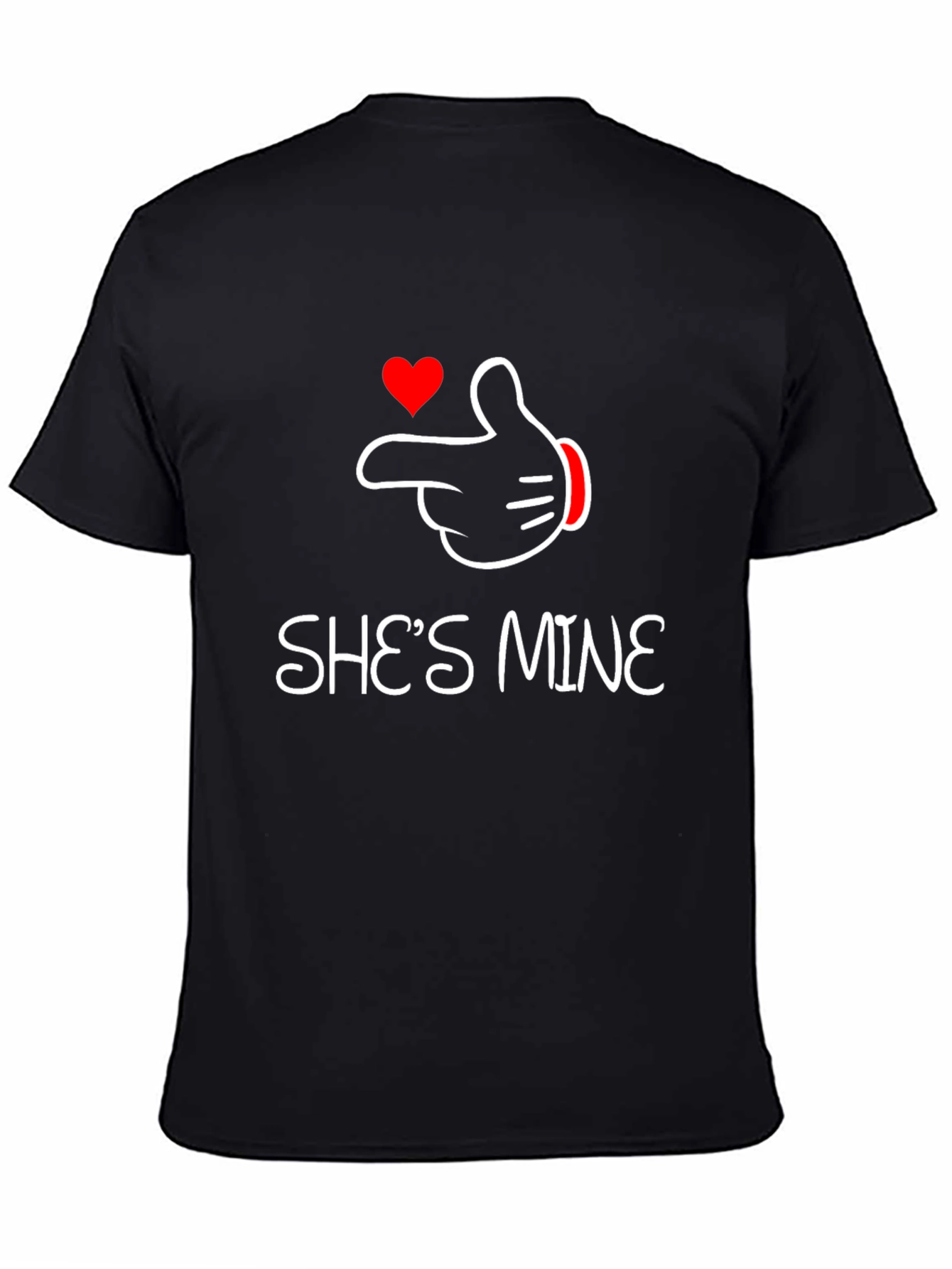 Shes Mine Matching Couple T-Shirt