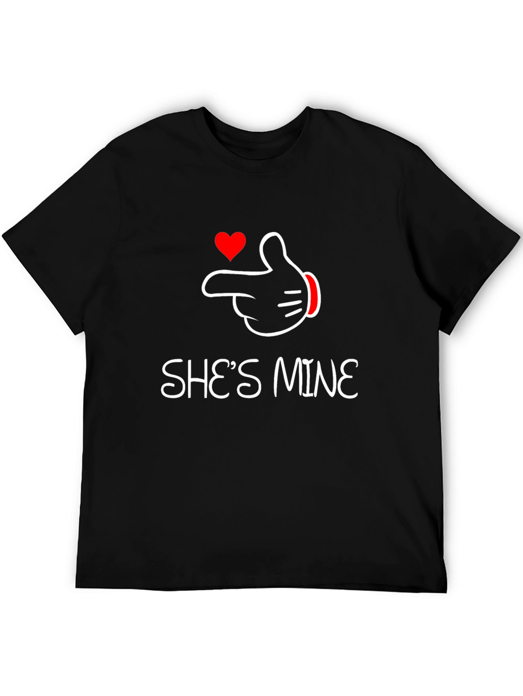 Shes Mine Matching Couple T-Shirt