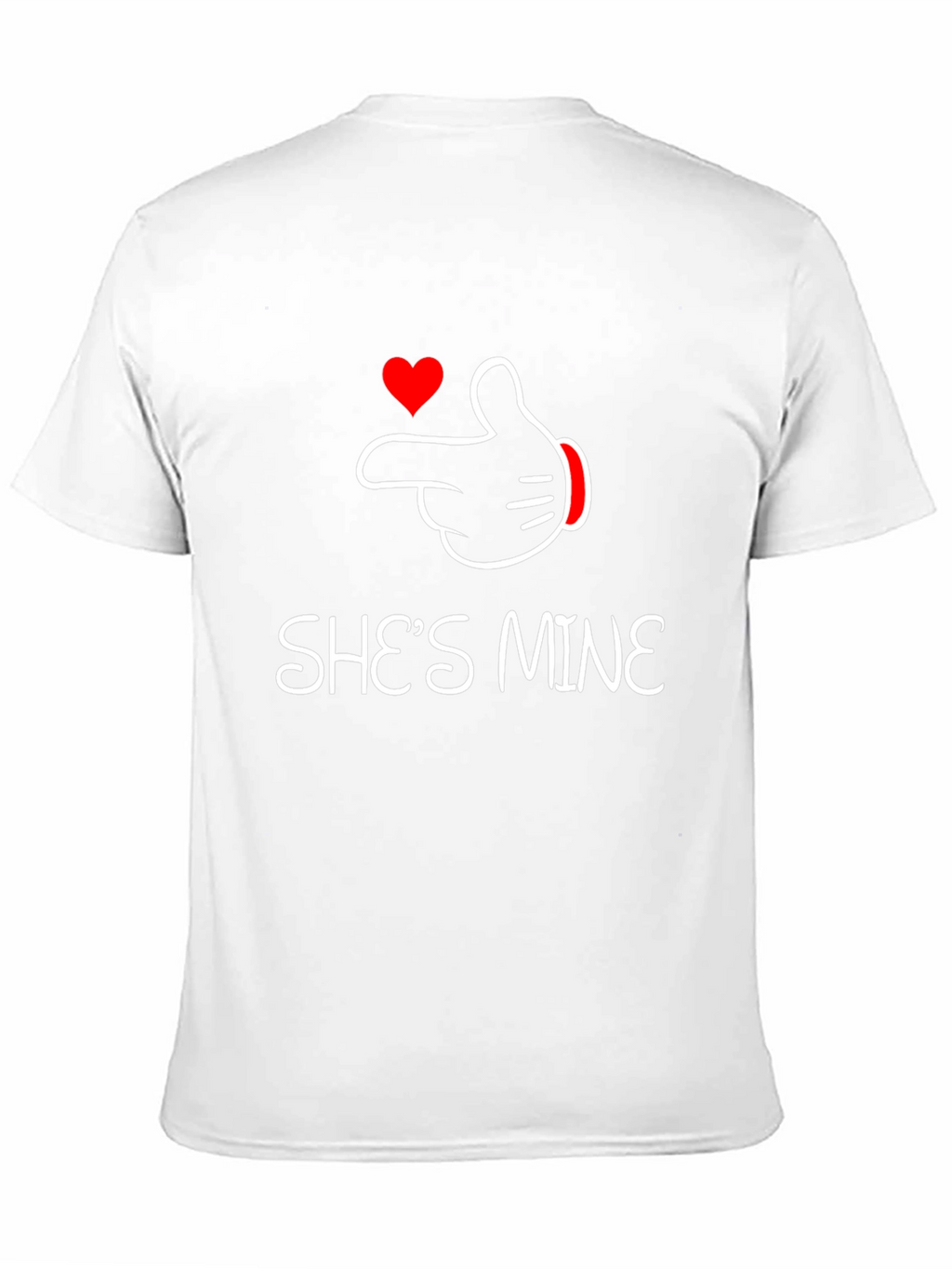 Shes Mine Matching Couple T-Shirt