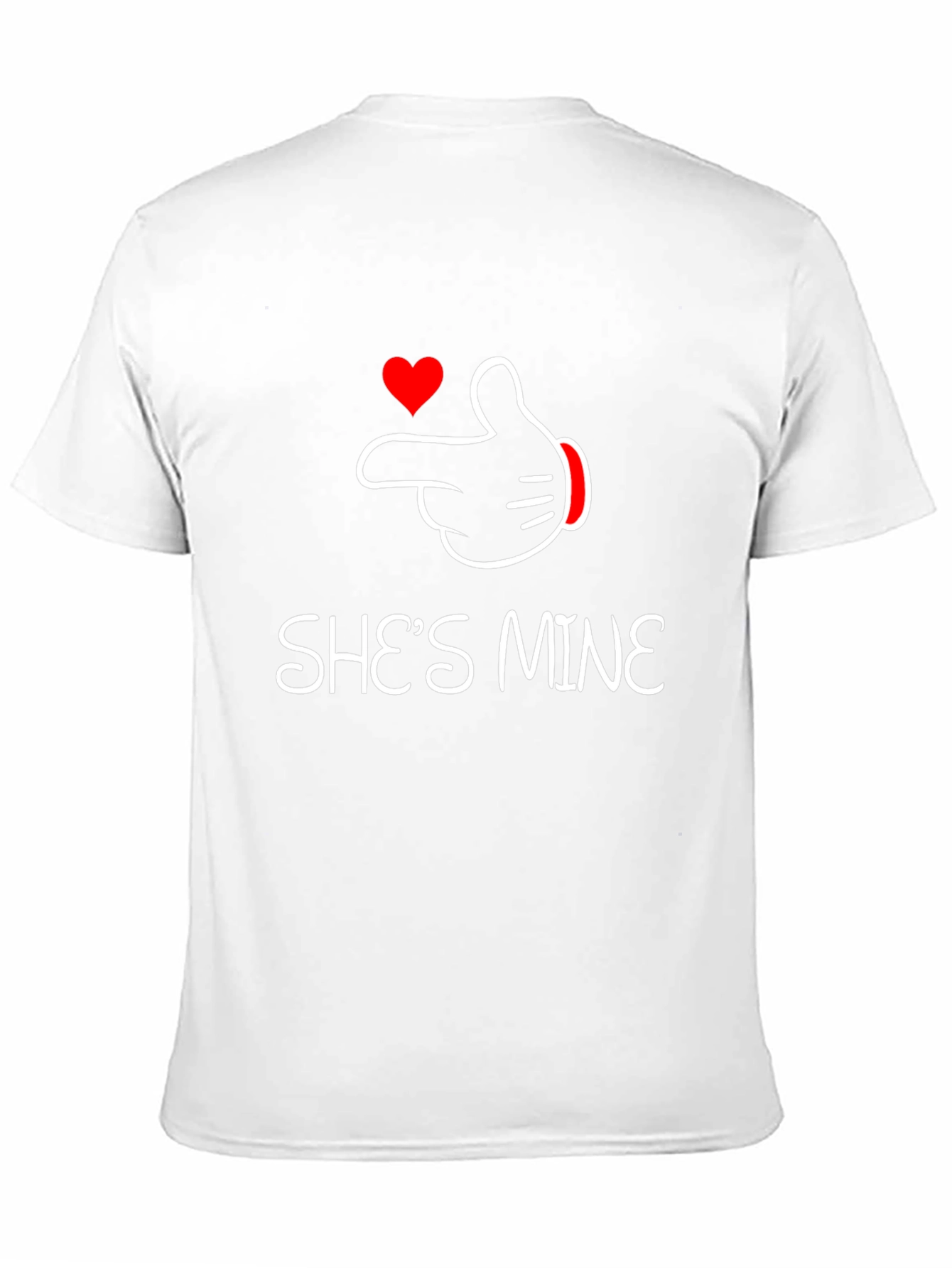 Shes Mine Matching Couple T-Shirt