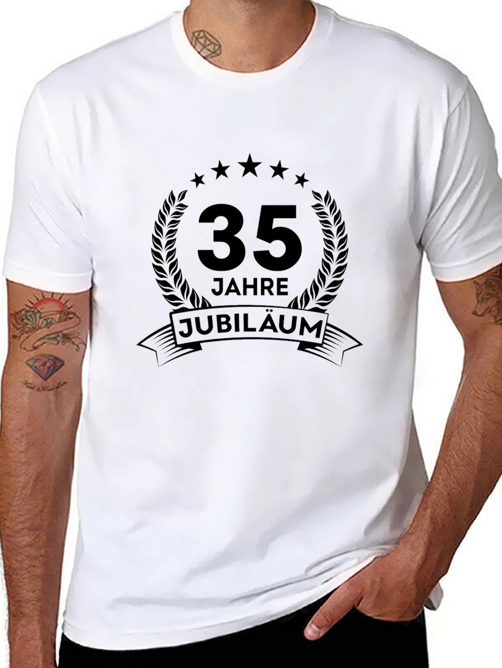 35 Jahre Jubiläum Black T-Shirt