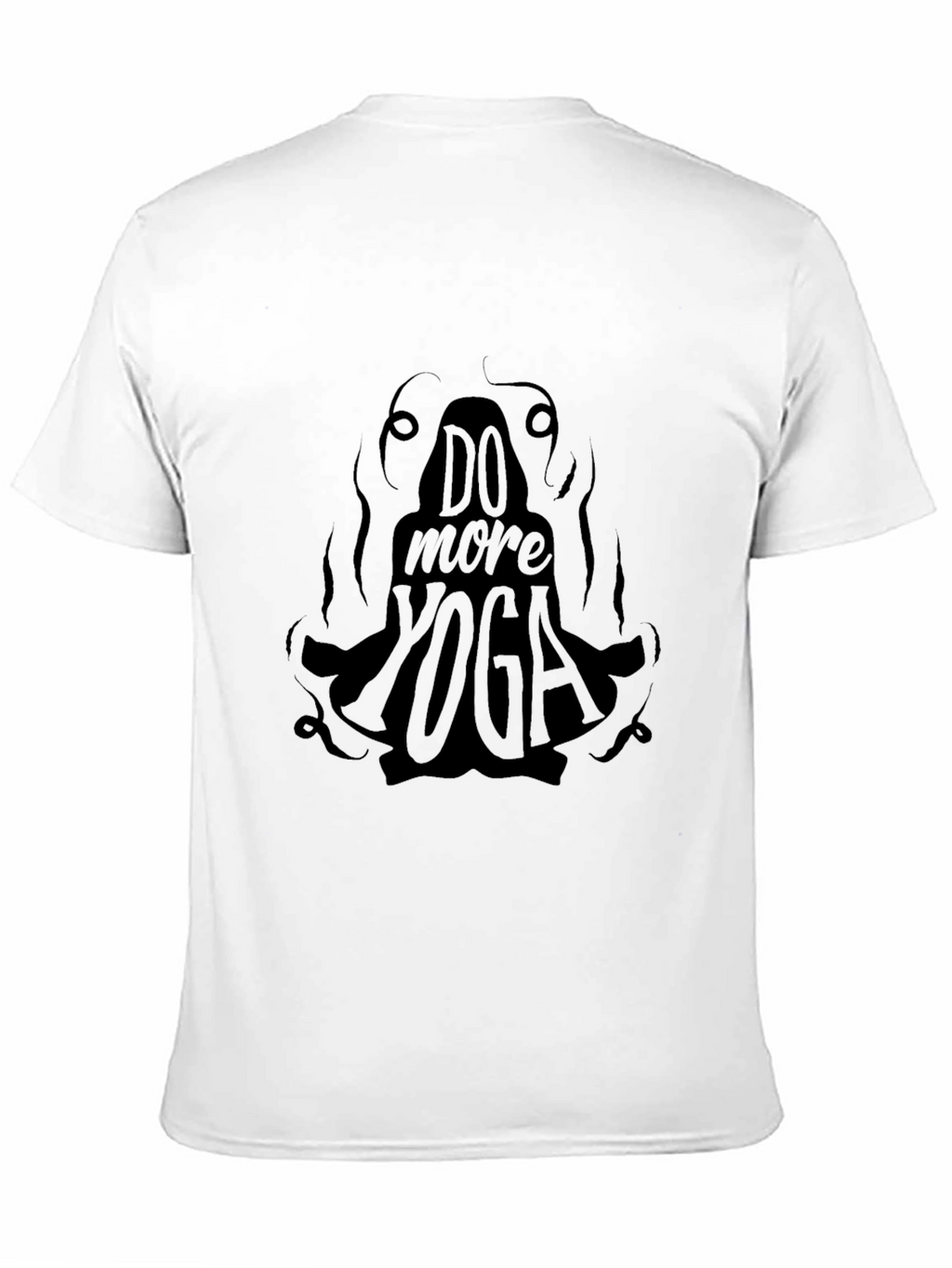 Do More Yoga Black T-Shirt