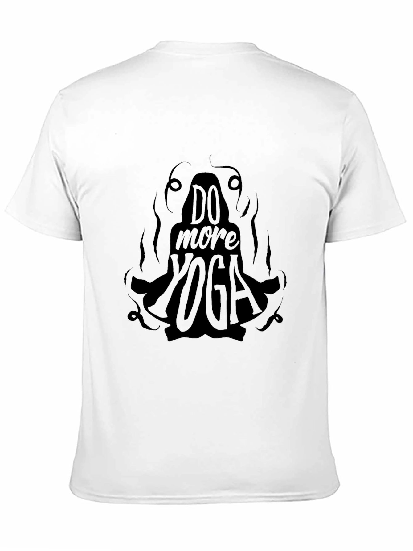 Do More Yoga Black T-Shirt