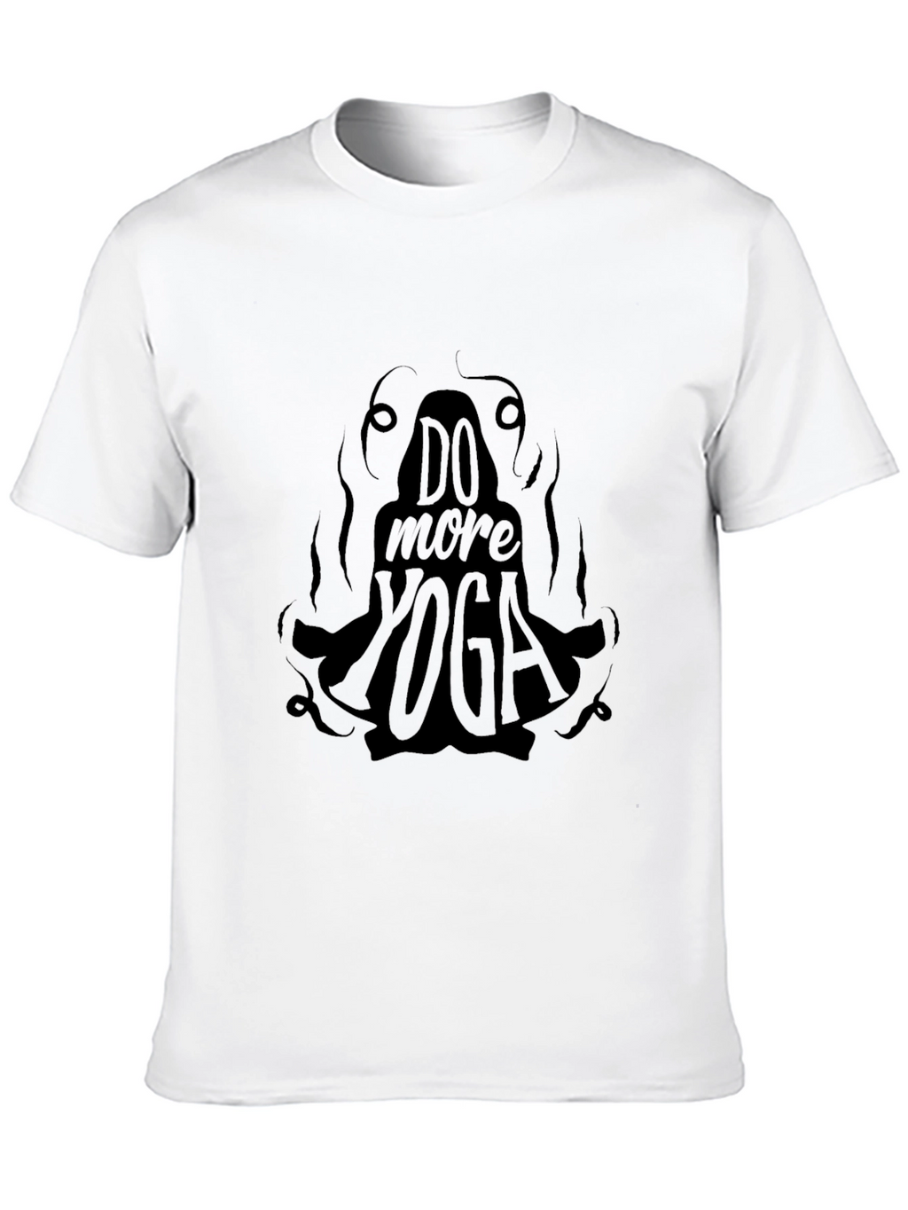 Do More Yoga Black T-Shirt