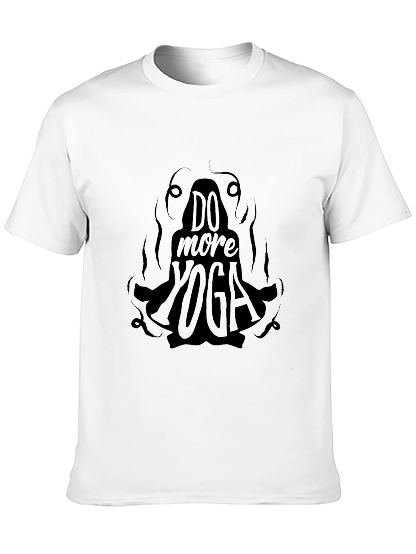Do More Yoga Black T-Shirt