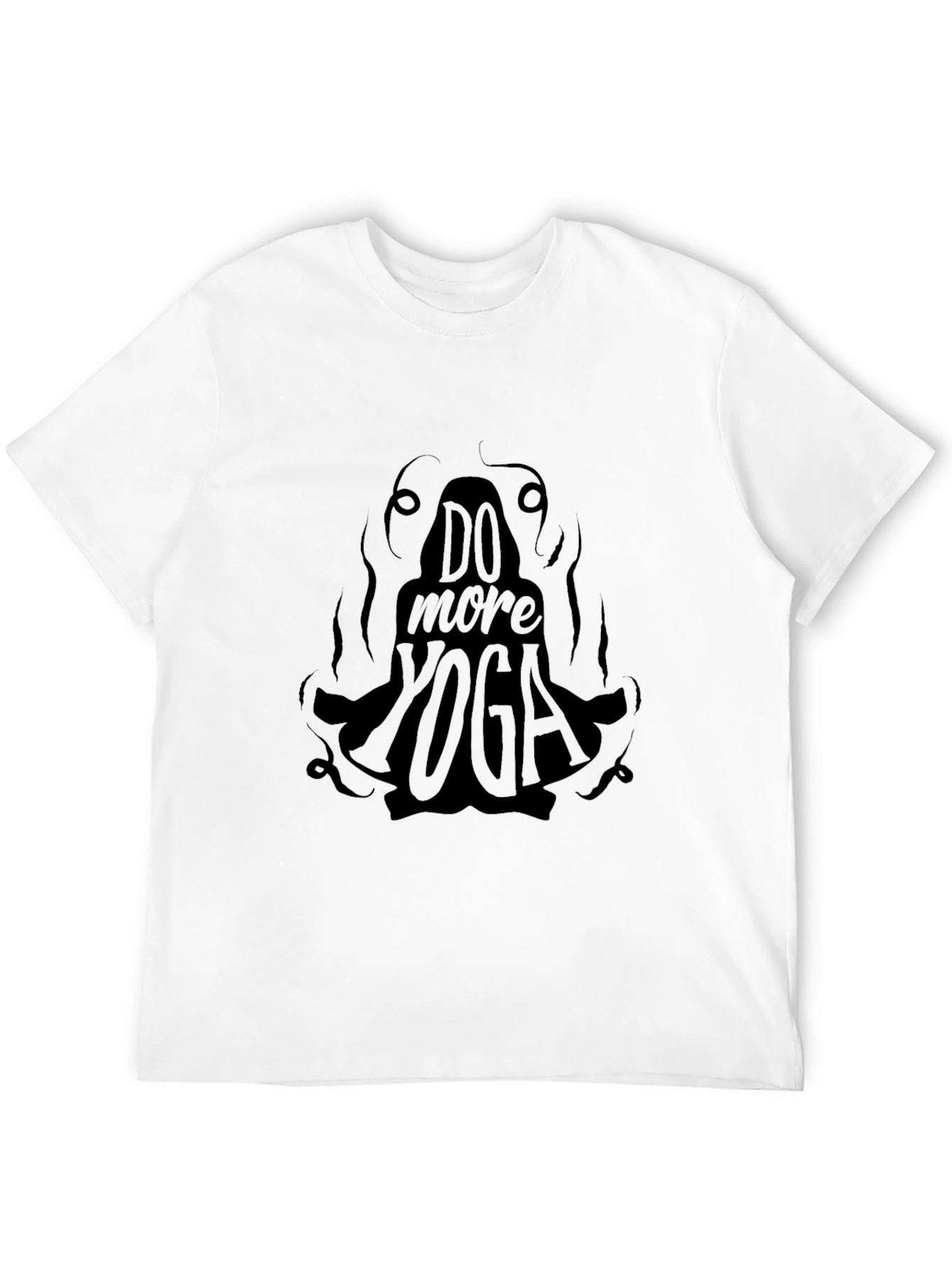 Do More Yoga Black T-Shirt
