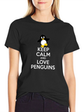 Keep Calm and Love Penguins T-Shirt