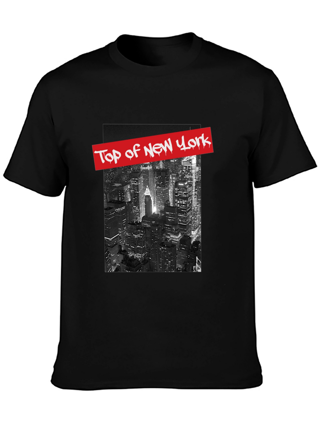Top of New York Graphic Tee - Black
