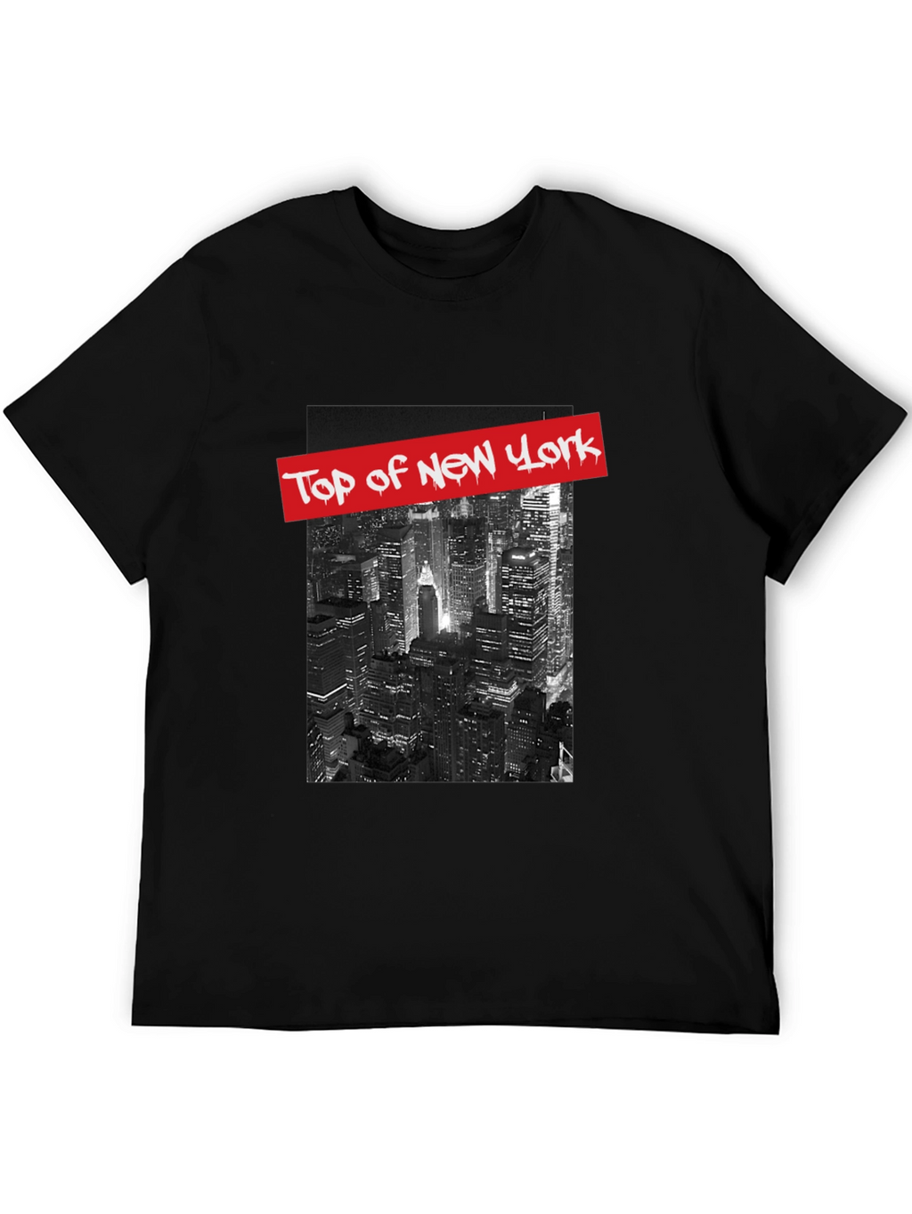 Top of New York Graphic Tee - Black