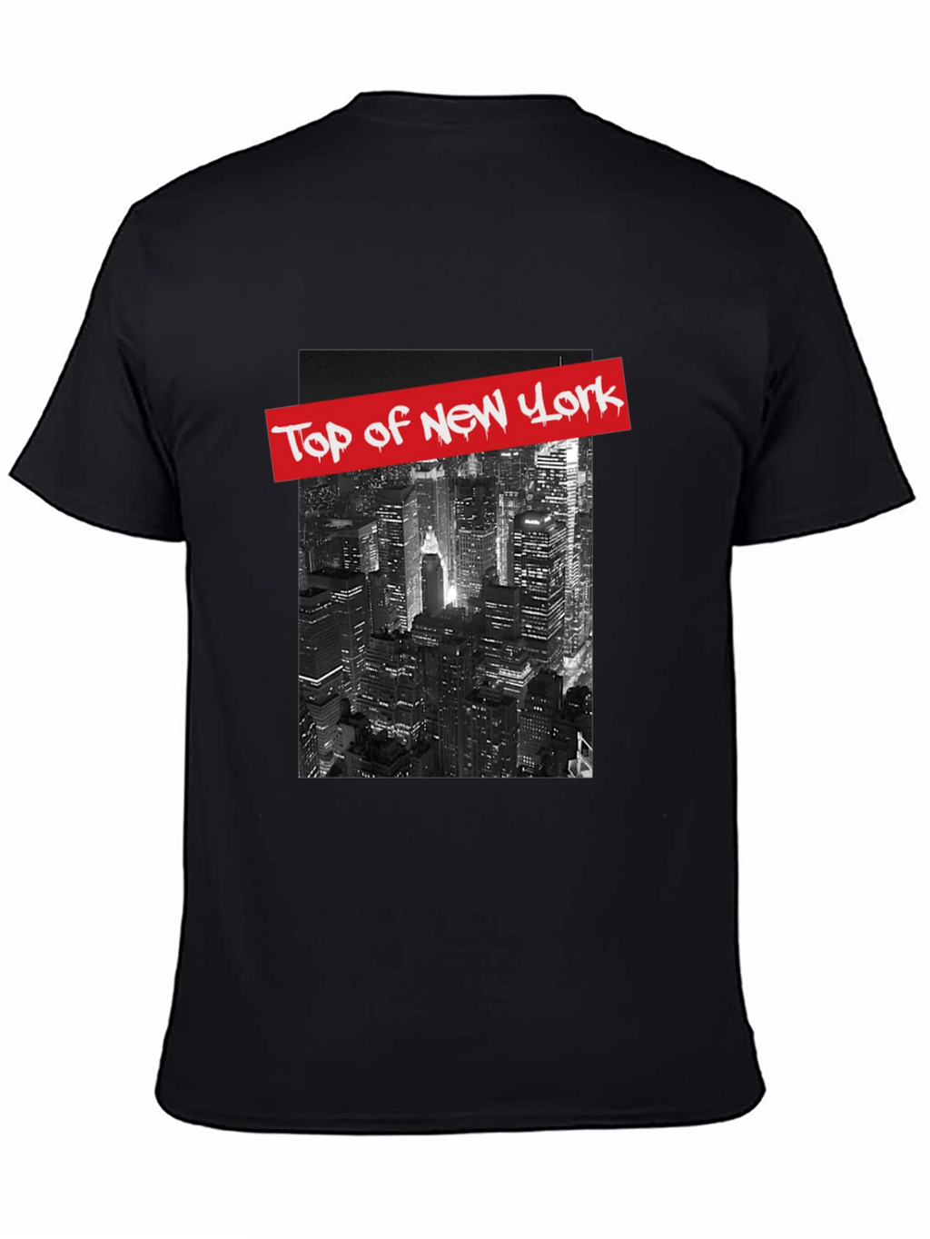 Top of New York Graphic Tee - Black