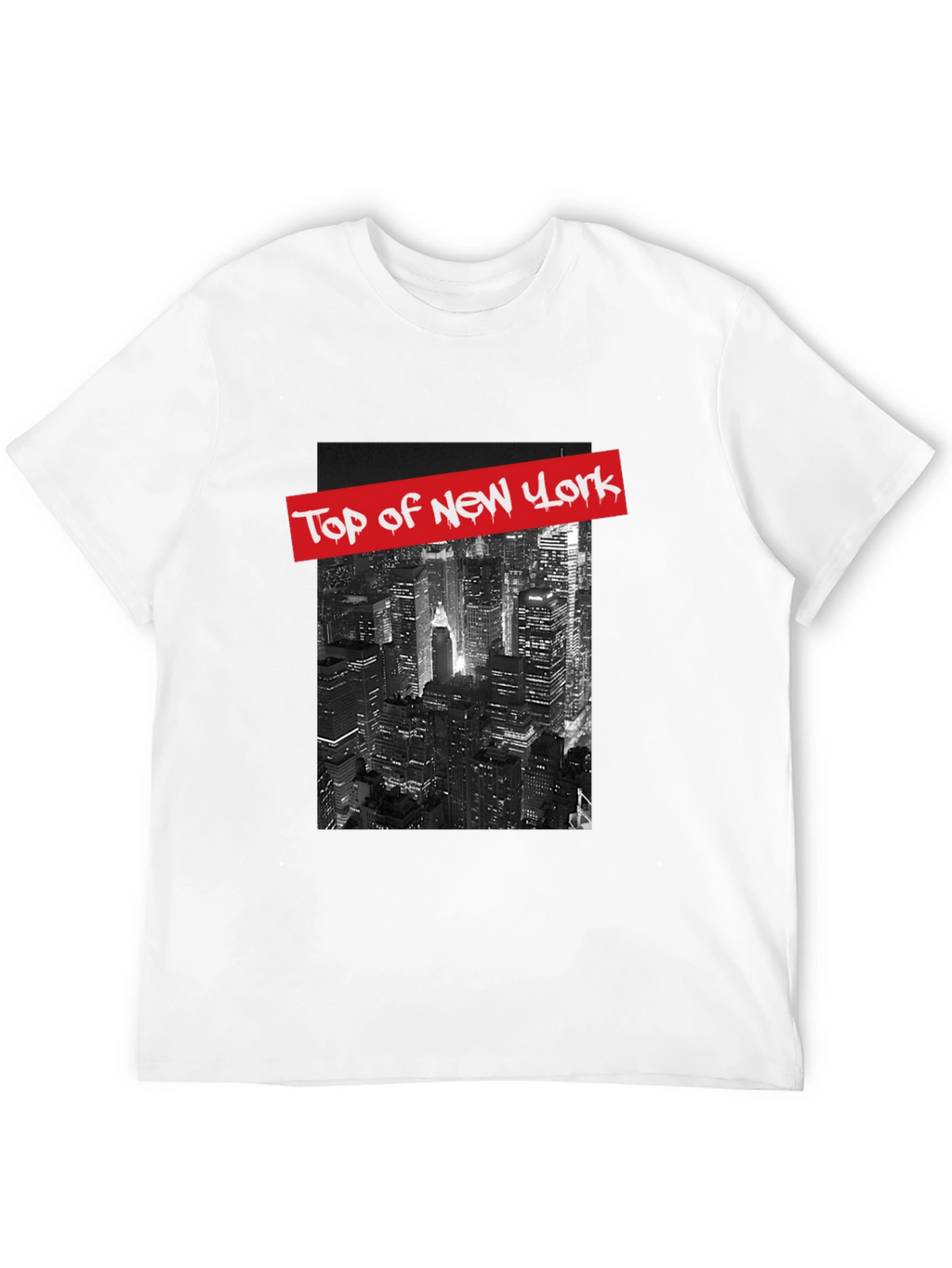 Top of New York Graphic Tee - Black