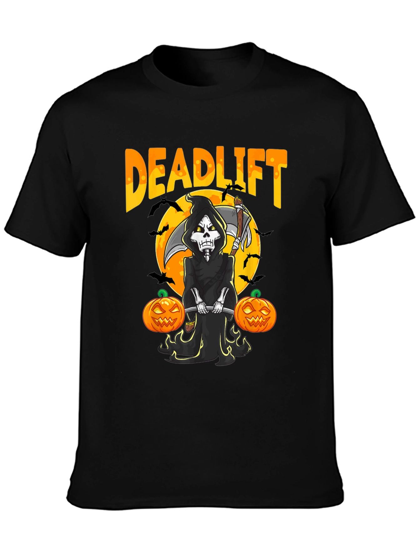 Deadlift Halloween Gym T-Shirt