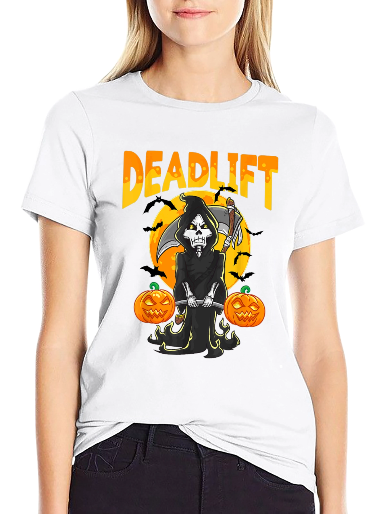 Deadlift Halloween Gym T-Shirt