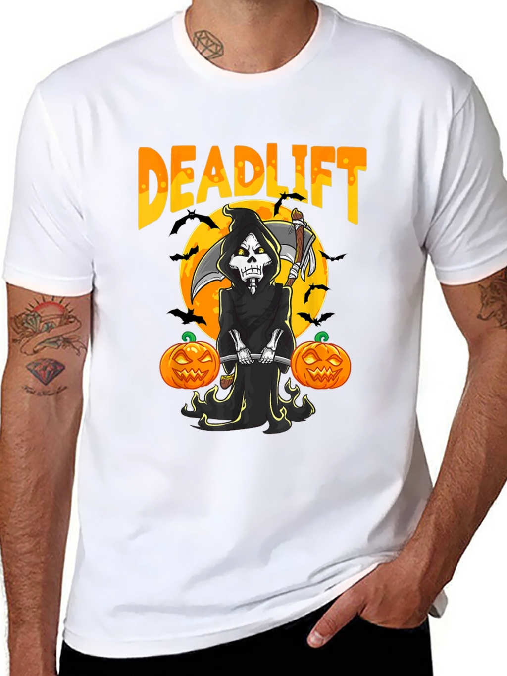 Deadlift Halloween Gym T-Shirt