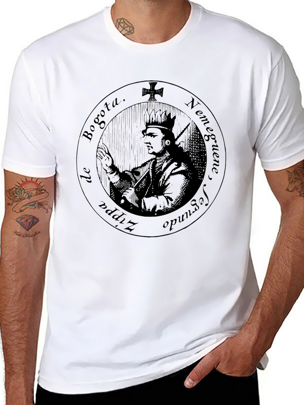Bogota Zipa Nemegune Graphic T-Shirt