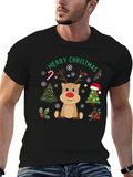 Merry Christmas Reindeer T-Shirt