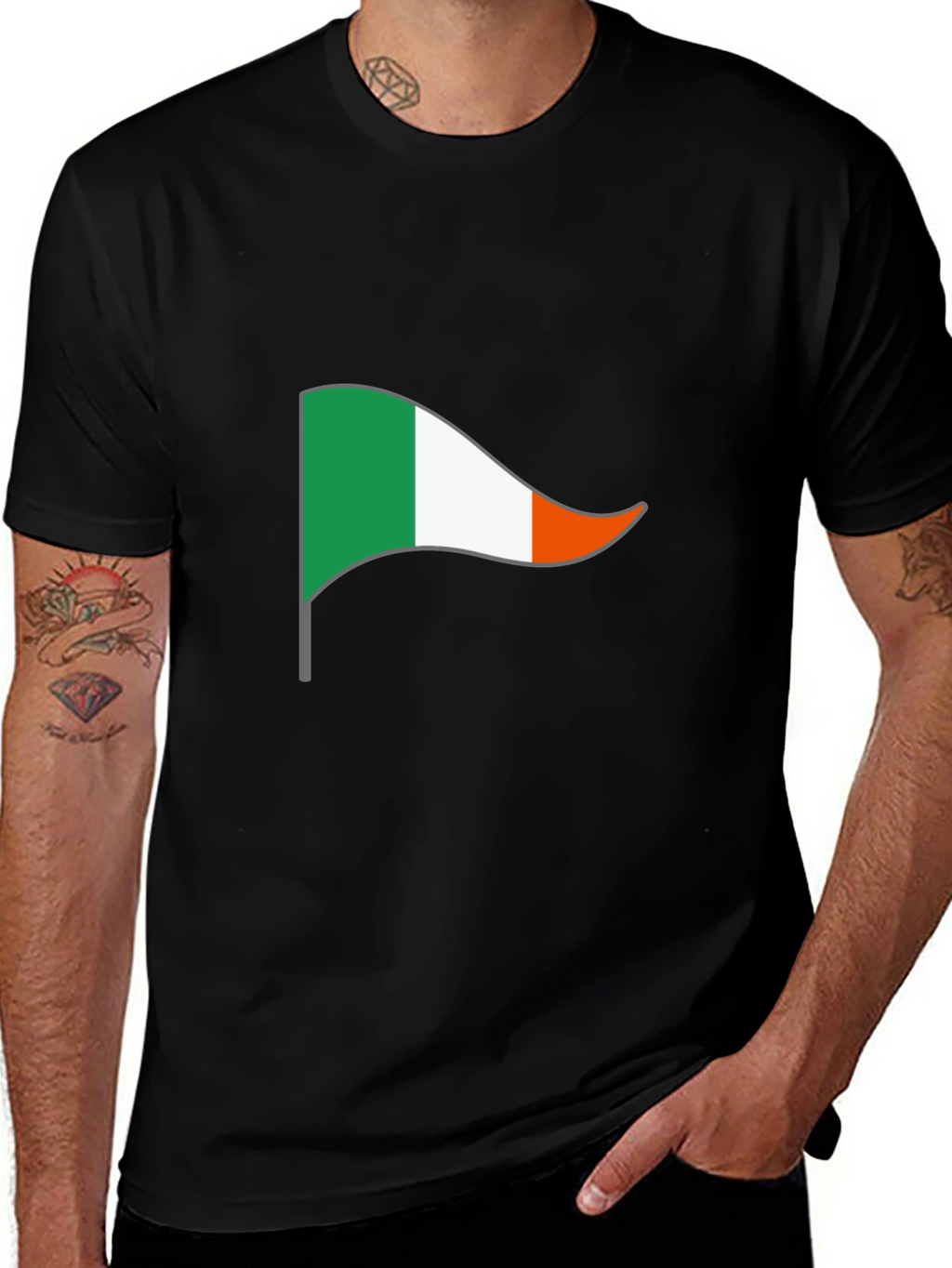 Irish Flag T-Shirt - St. Patricks Day Tee
