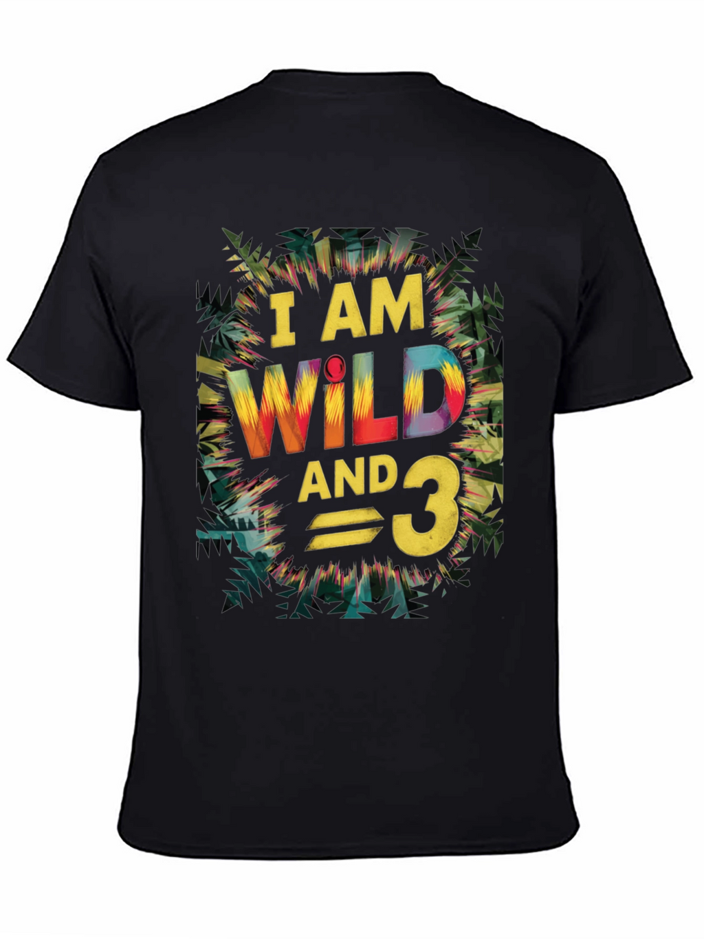 Wild and 3 Birthday T-Shirt