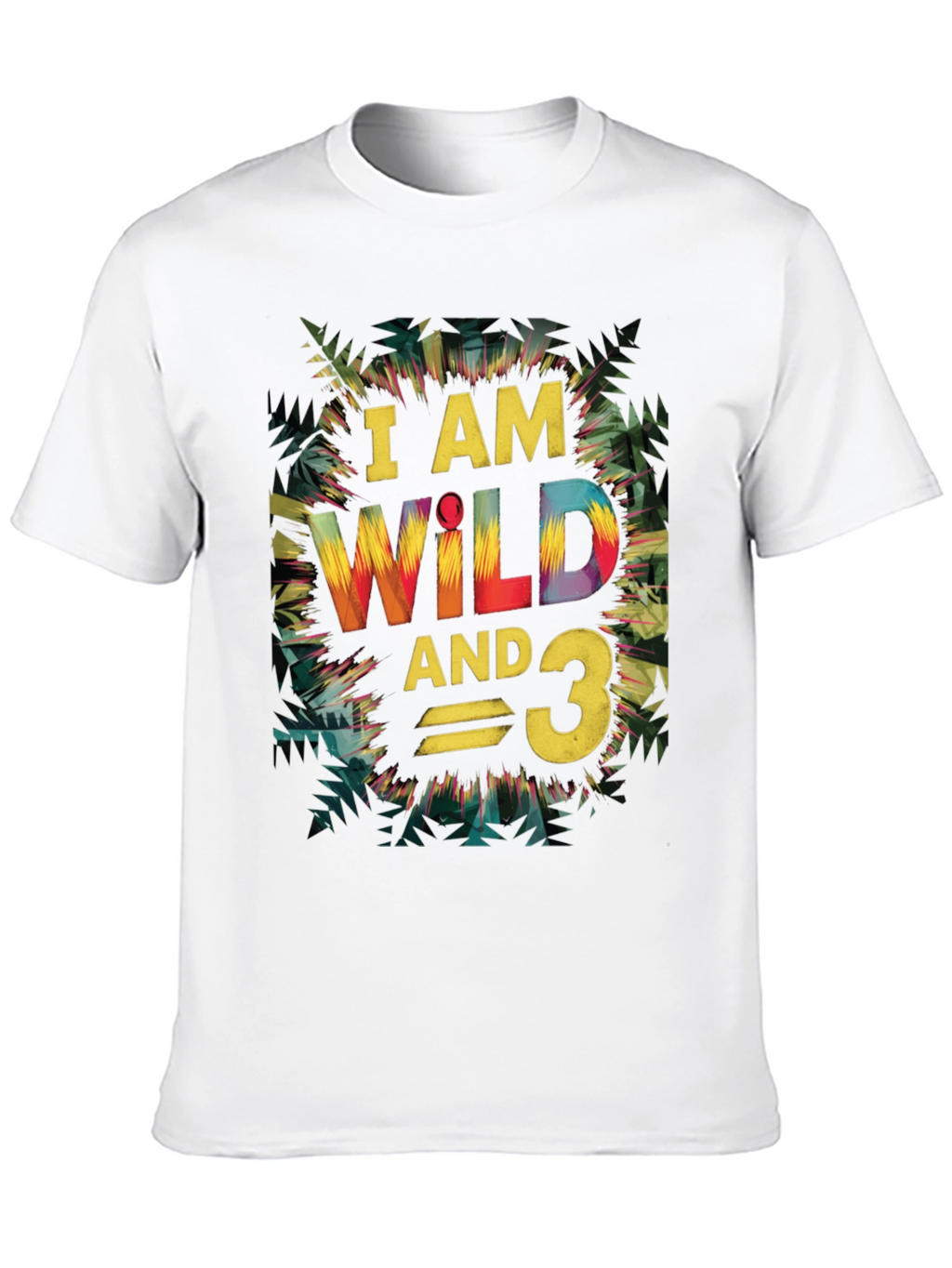 Wild and 3 Birthday T-Shirt