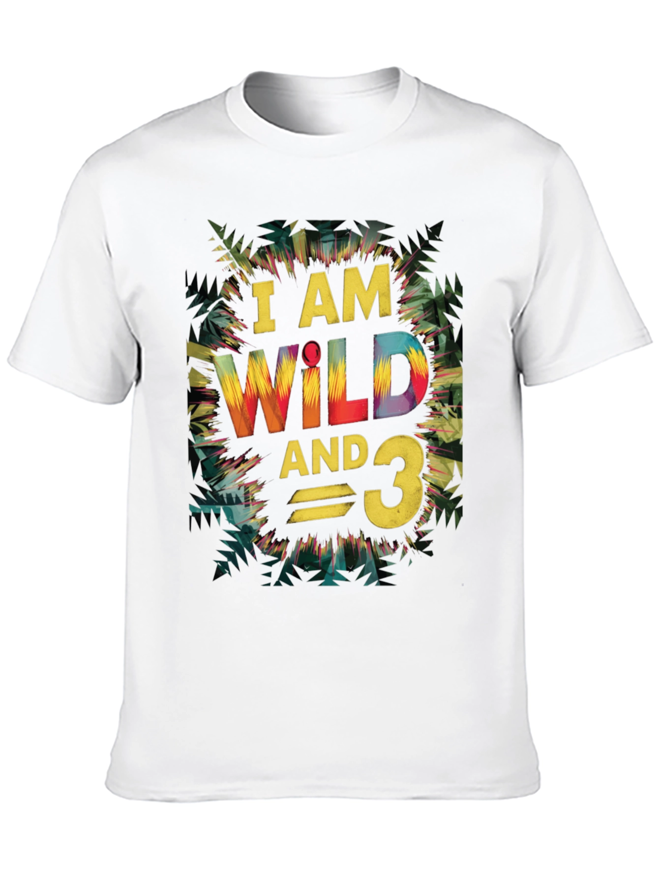 Wild and 3 Birthday T-Shirt