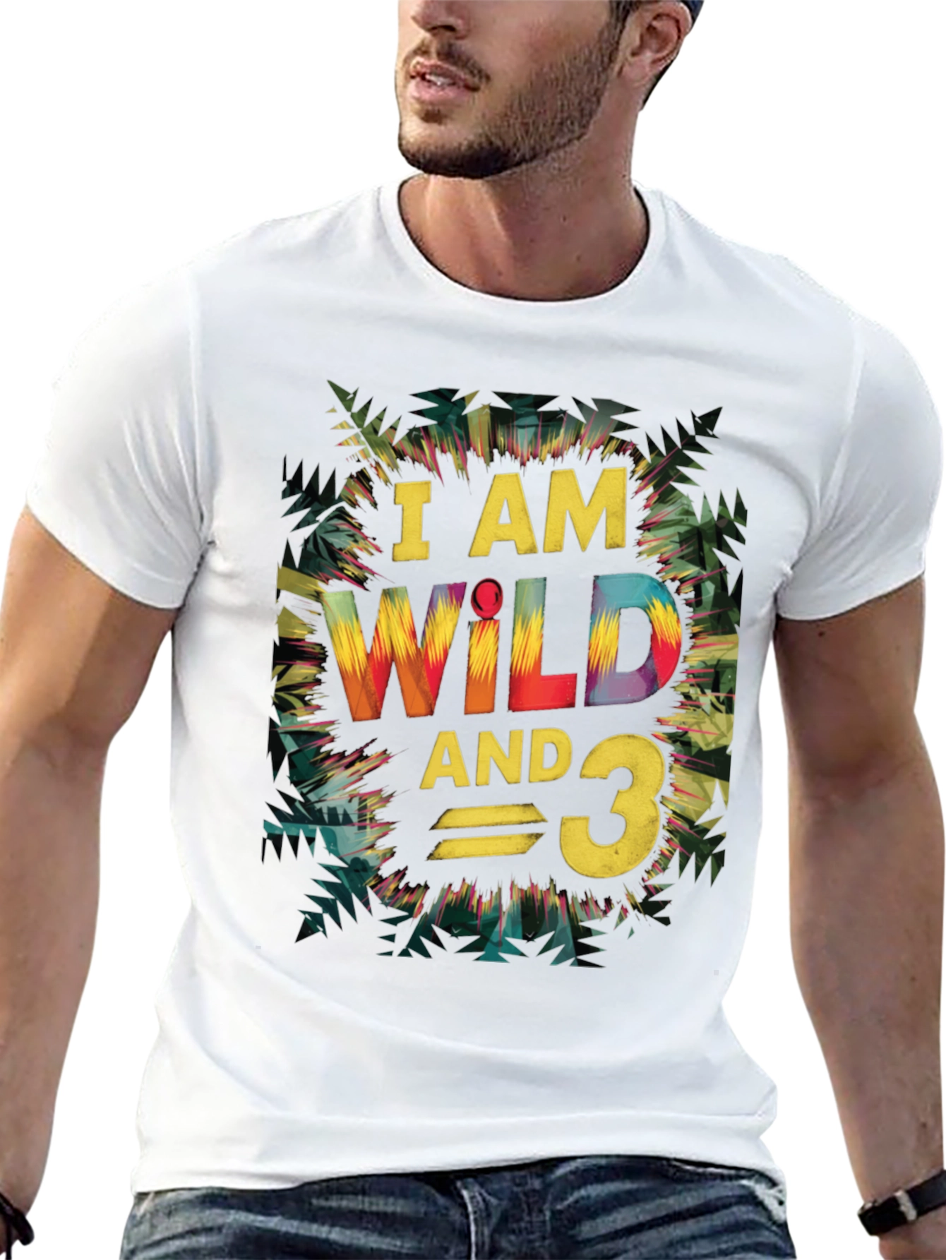 Wild and 3 Birthday T-Shirt