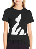 Butterfly Hand Black Tee - Unique Graphic Print